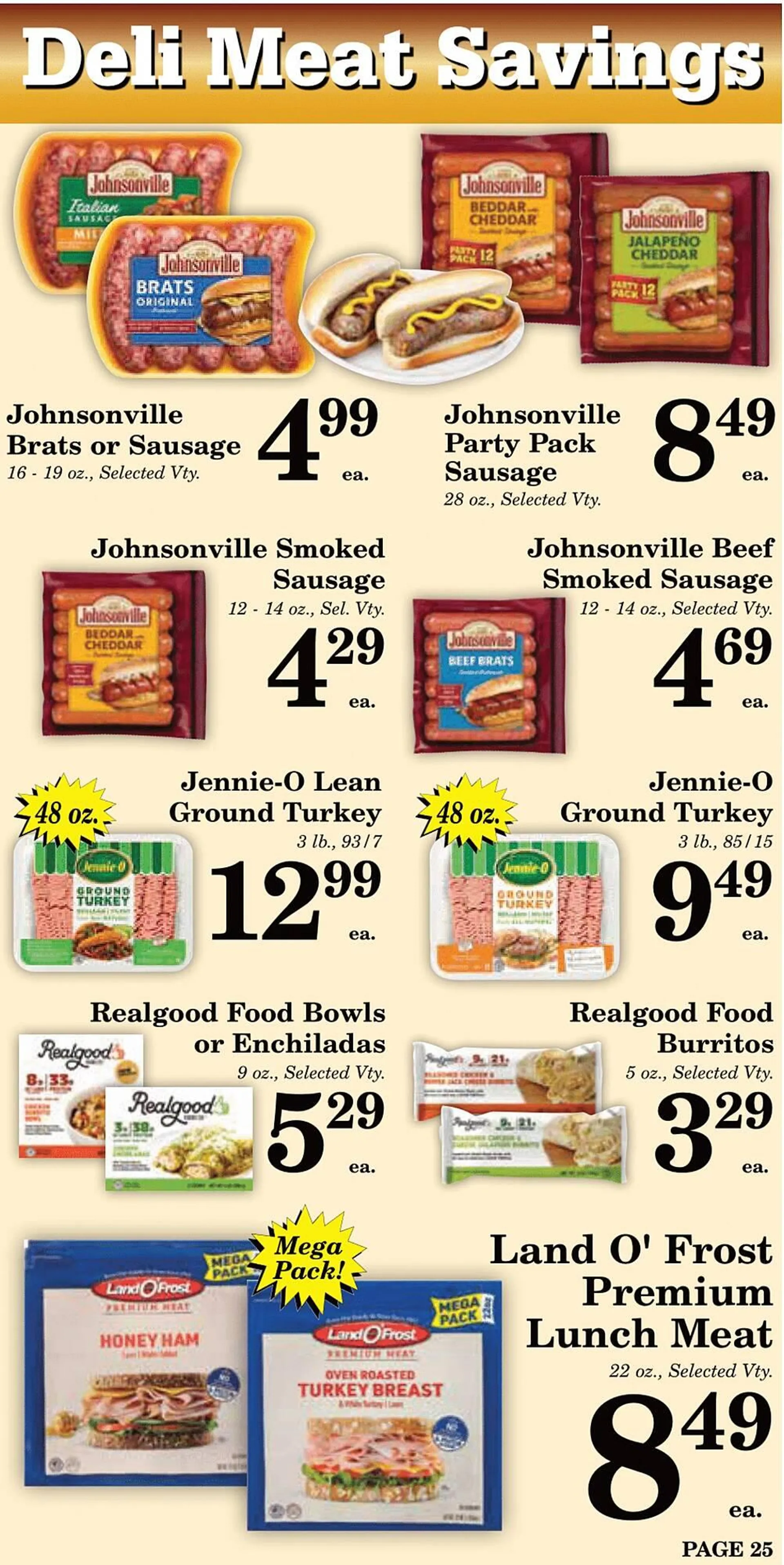 Weekly ad Harvest Foods ad from June 26 to July 30 2024 - Page 25