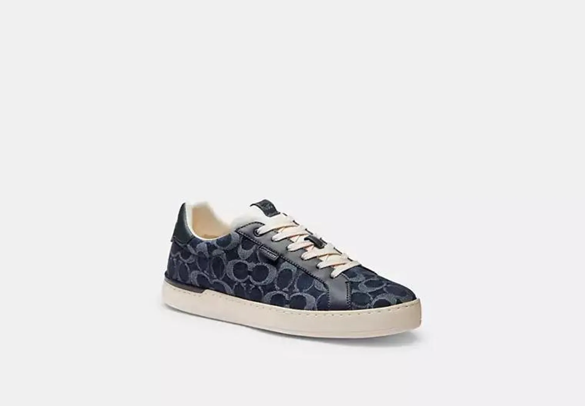 Lowline Low Top Sneaker In Signature Denim