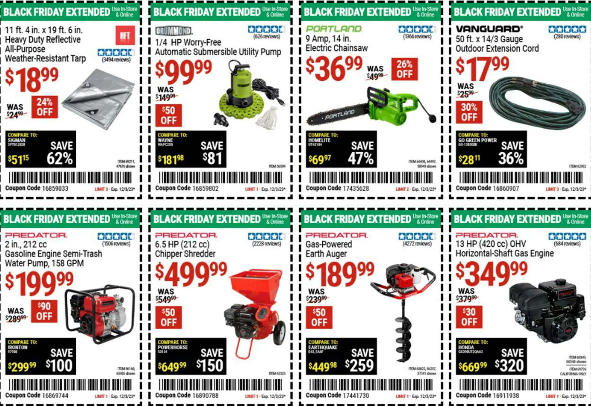 Harbor Freight - 8