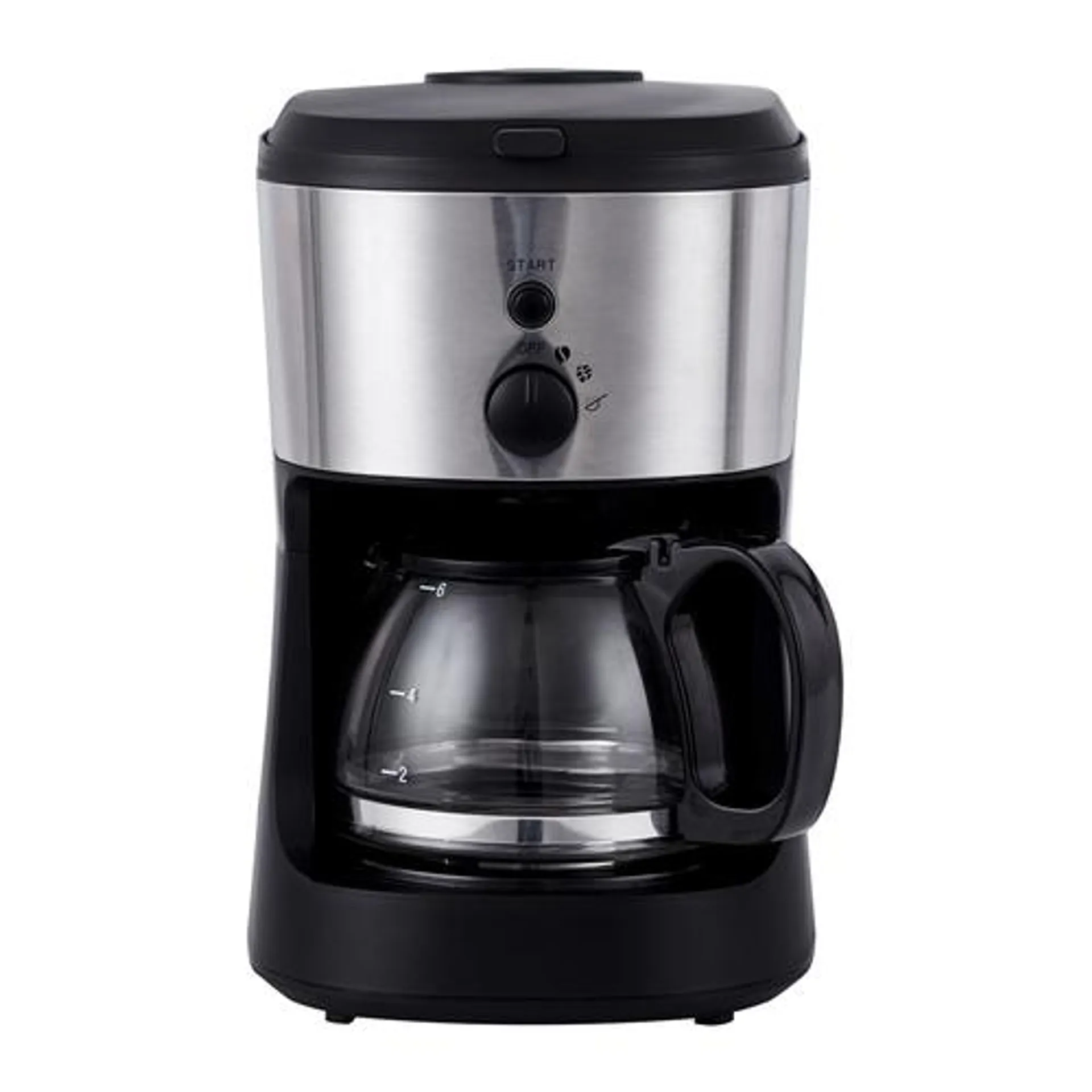 2-In-1 Grind and Brew 6-Cup Coffee Maker