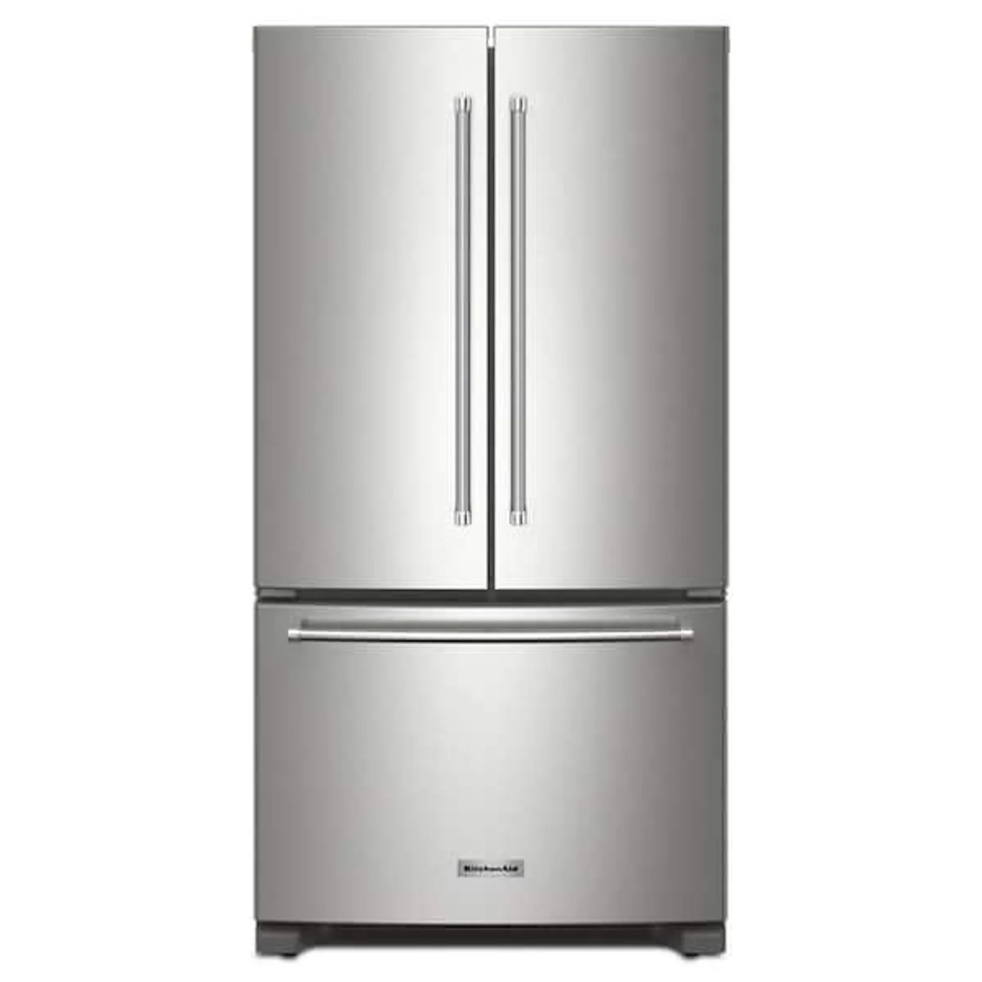 36 in. 20 cu. ft. Counter-Depth French Door Refrigerator in Stainless Steel