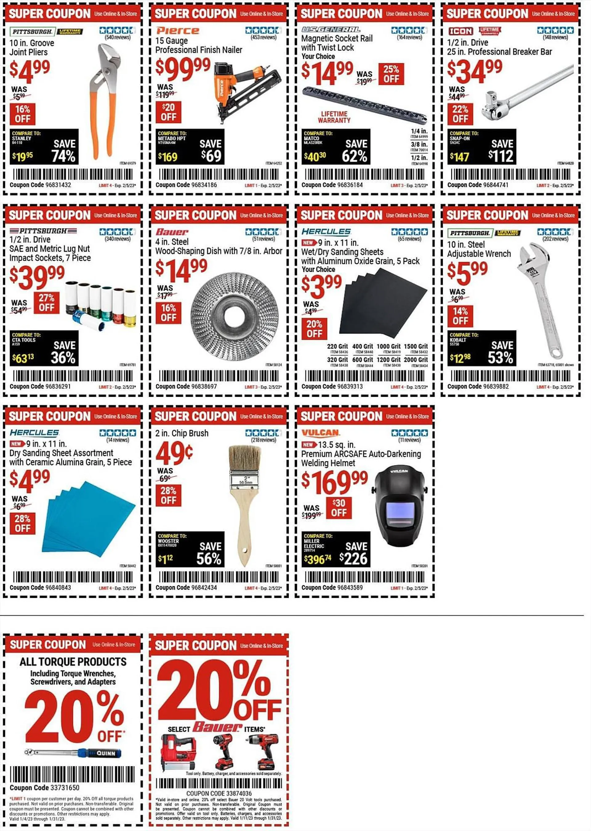 Harbor Freight Tools Weekly Ad - 6