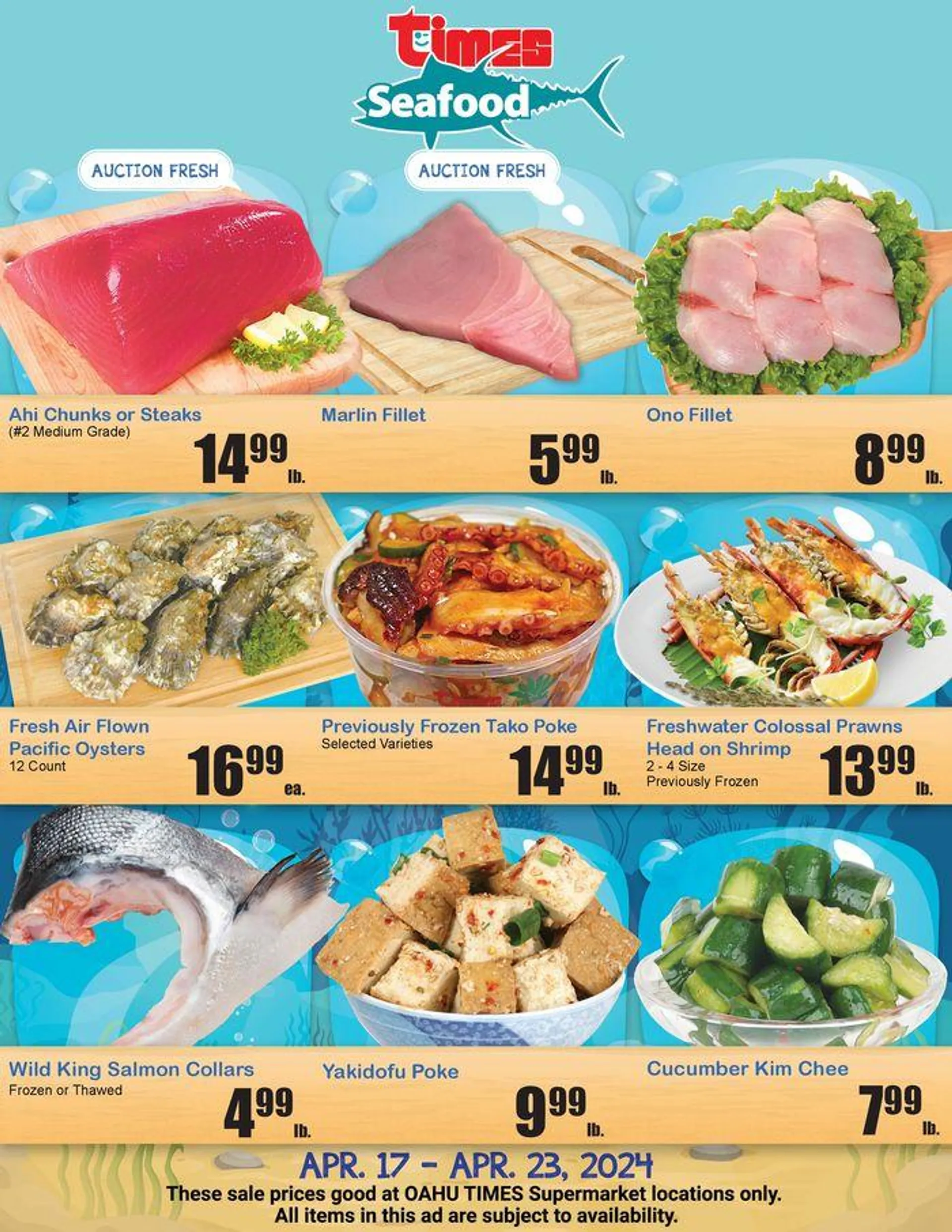 Seafood Specials - 1
