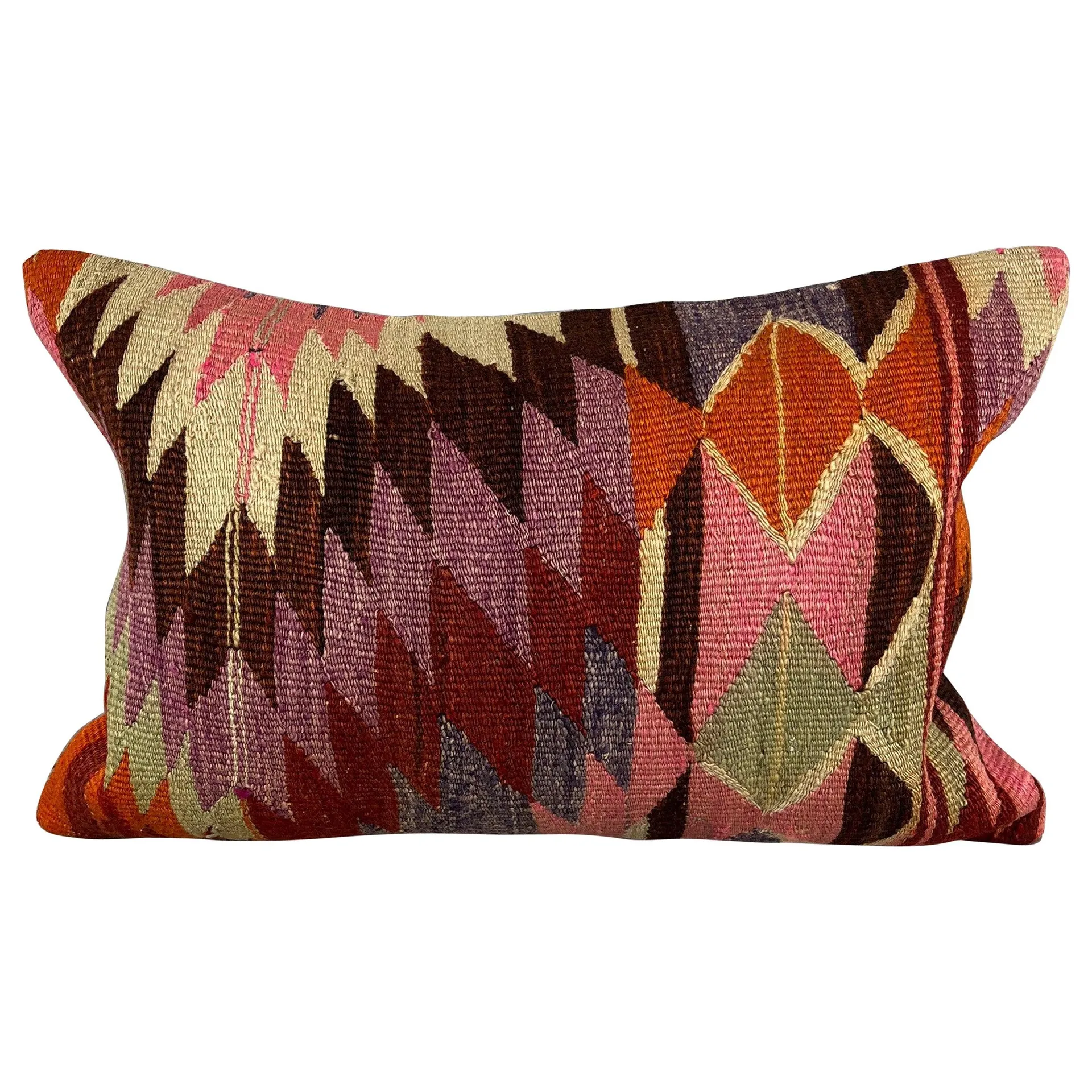 16 x 24 Kilim Pillow Turkish Labyrinth Tranquility Pillow Cushion Cover #6872