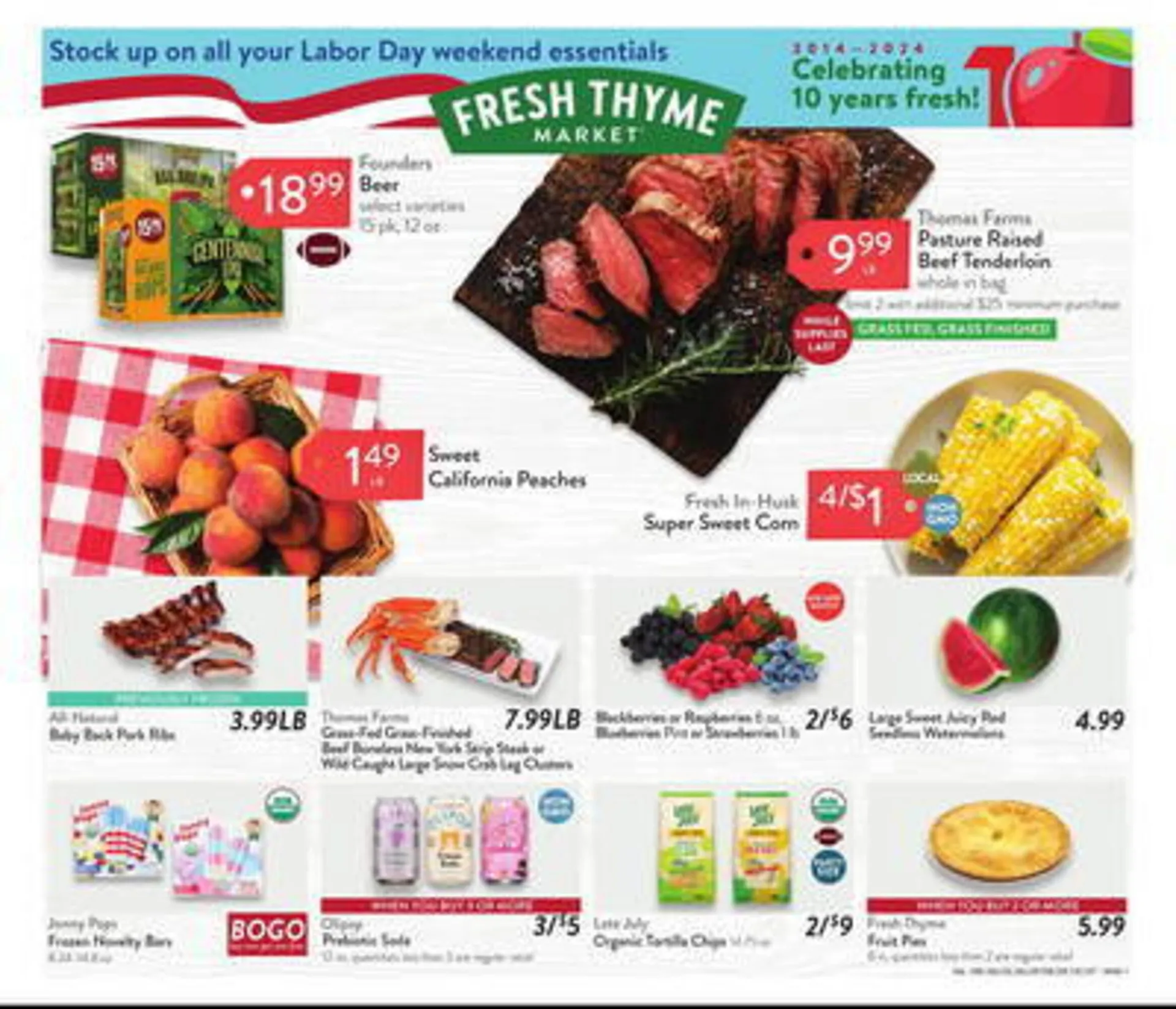 Fresh Thyme Weekly Ad - 1