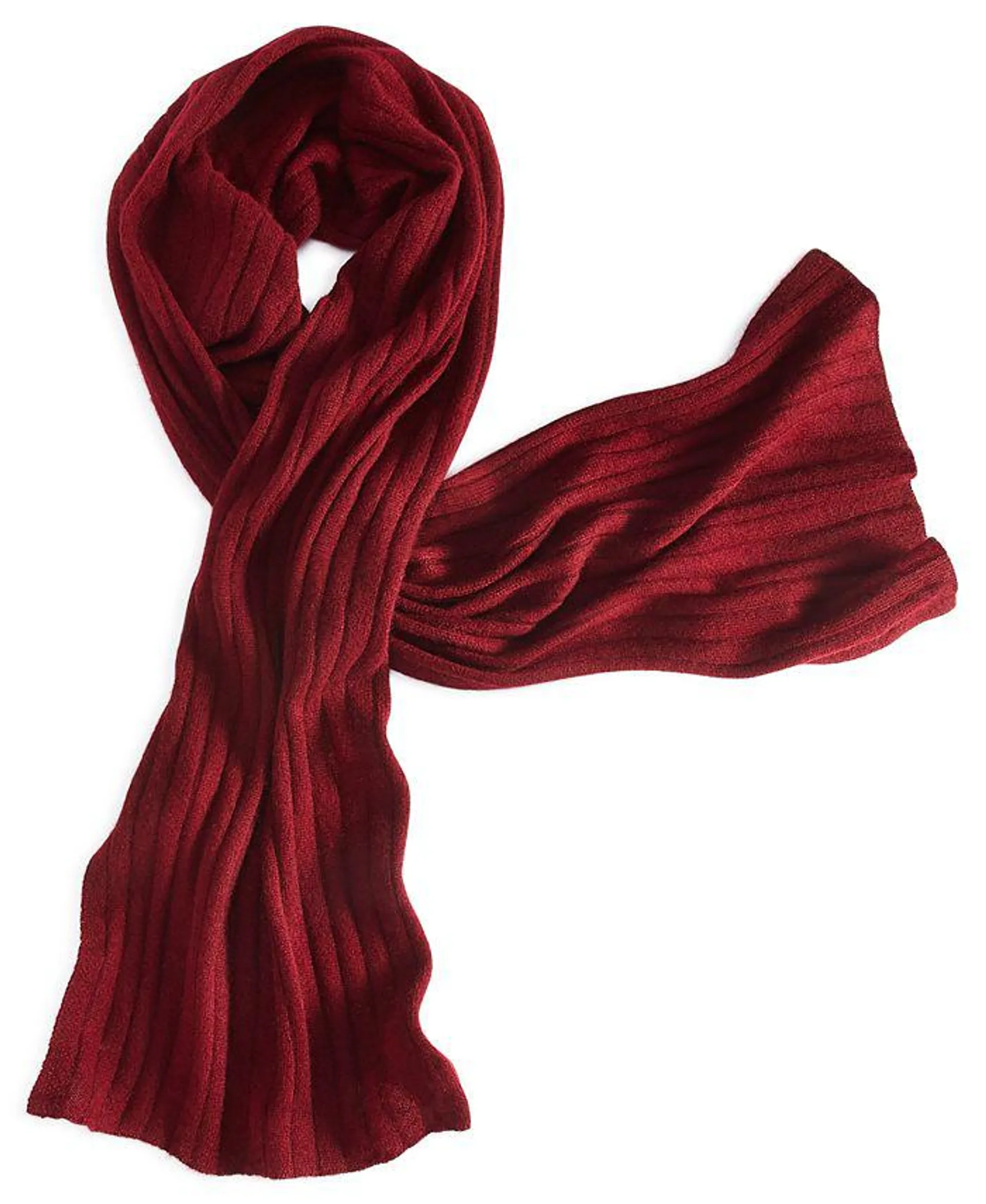 Ribbed 100% Cashmere Scarf, Created for Macy's