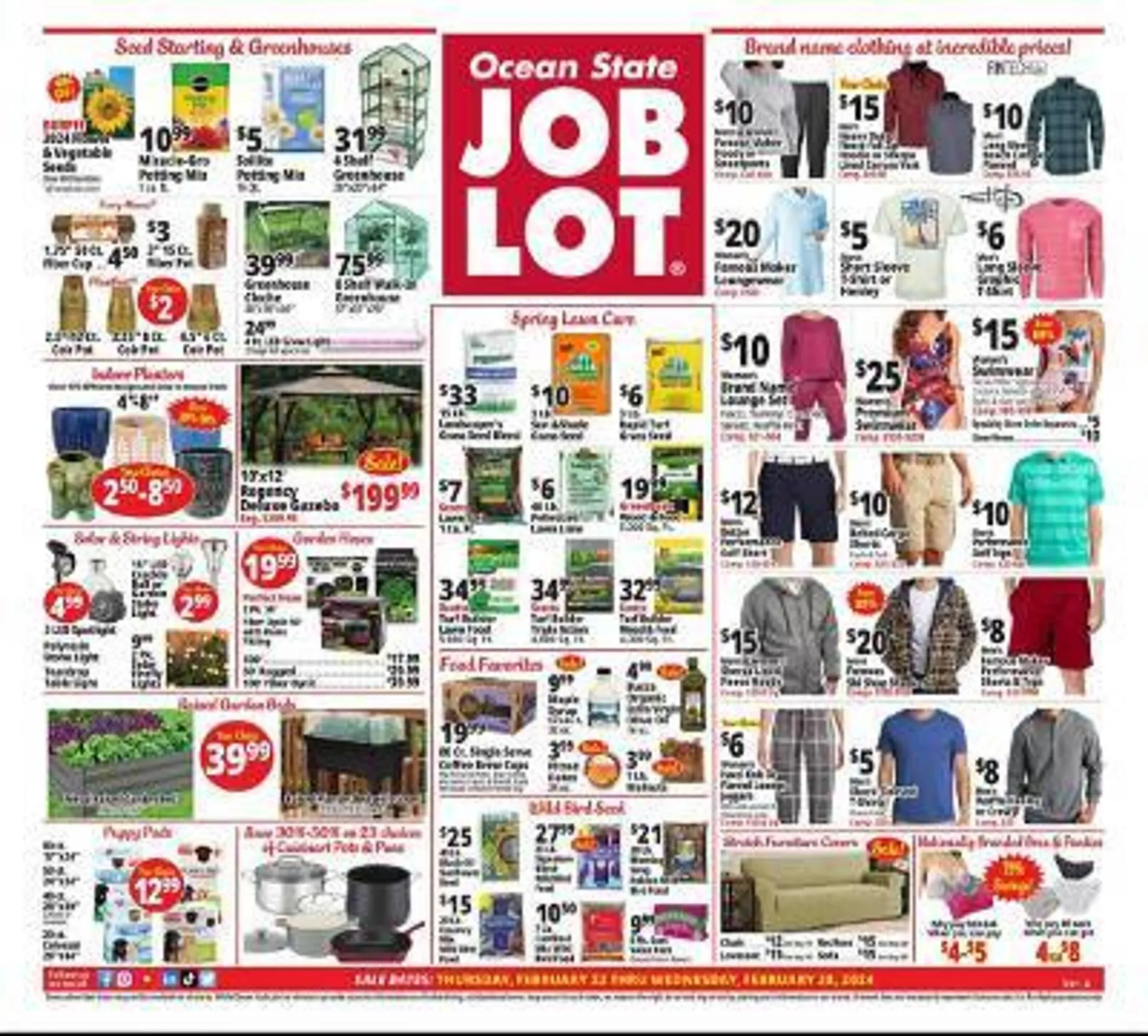 Weekly ad Ocean State Job Lot Weekly Ad from February 22 to February 28 2024 - Page 
