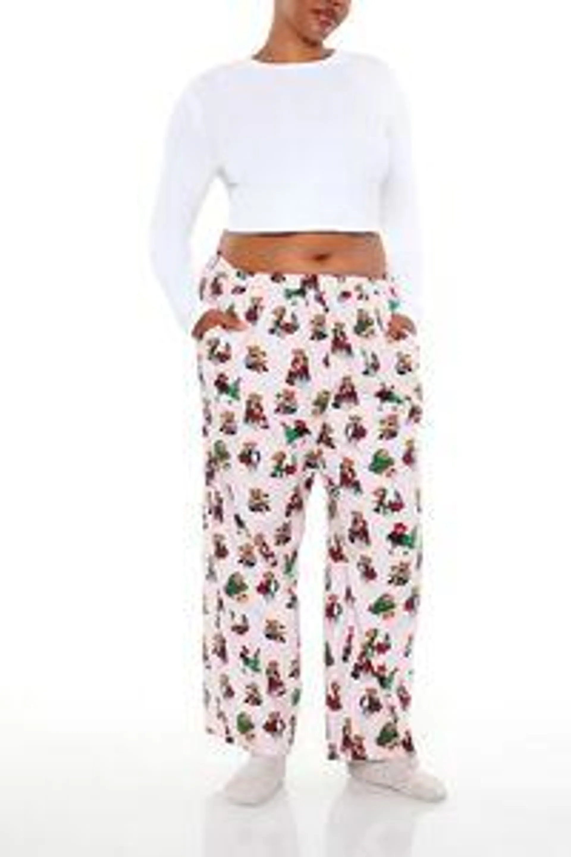 Plus Size Teddy Bear Pajama Pants