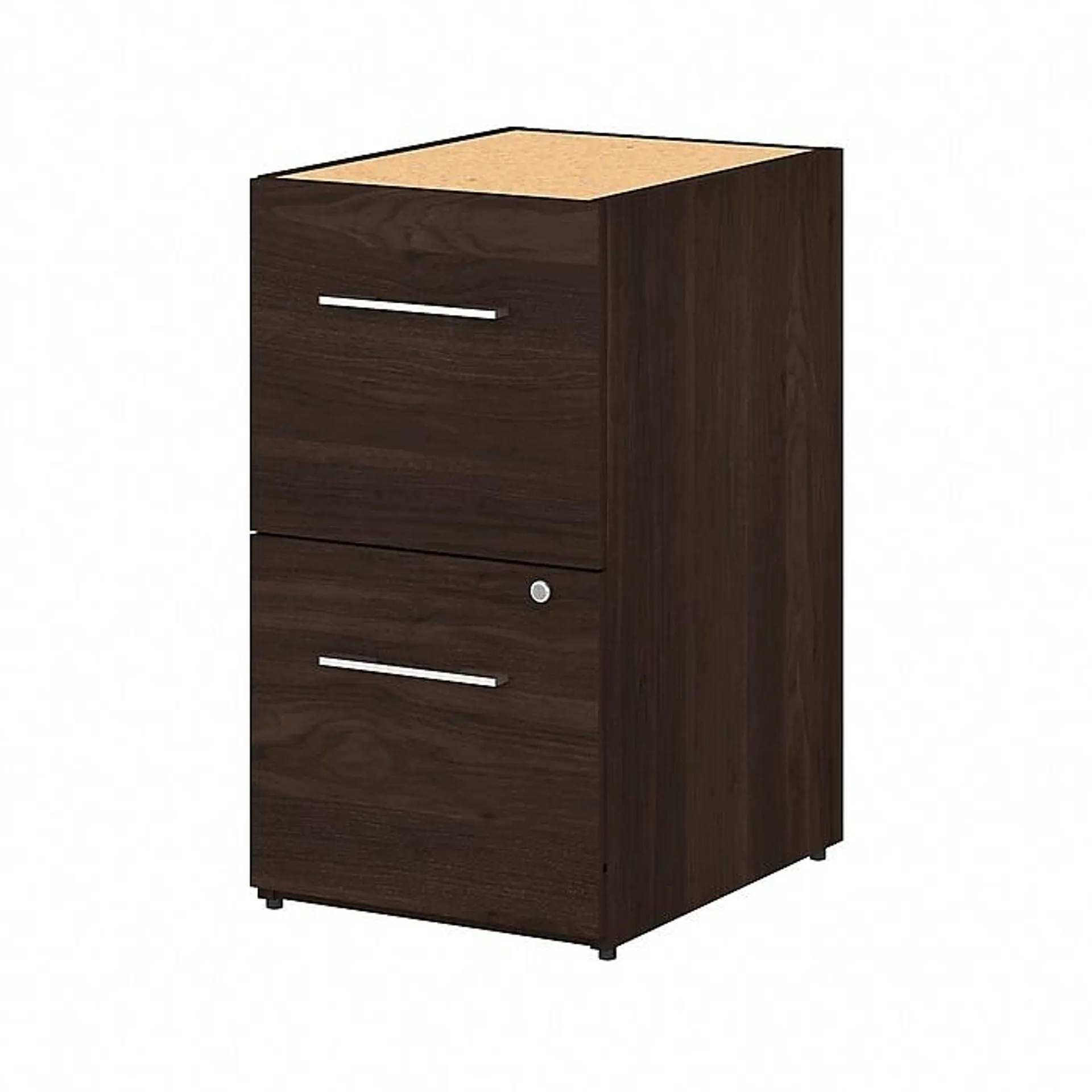 Bush Business Furniture Office 500 16W 2 Drawer File Cabinet - Assembled,