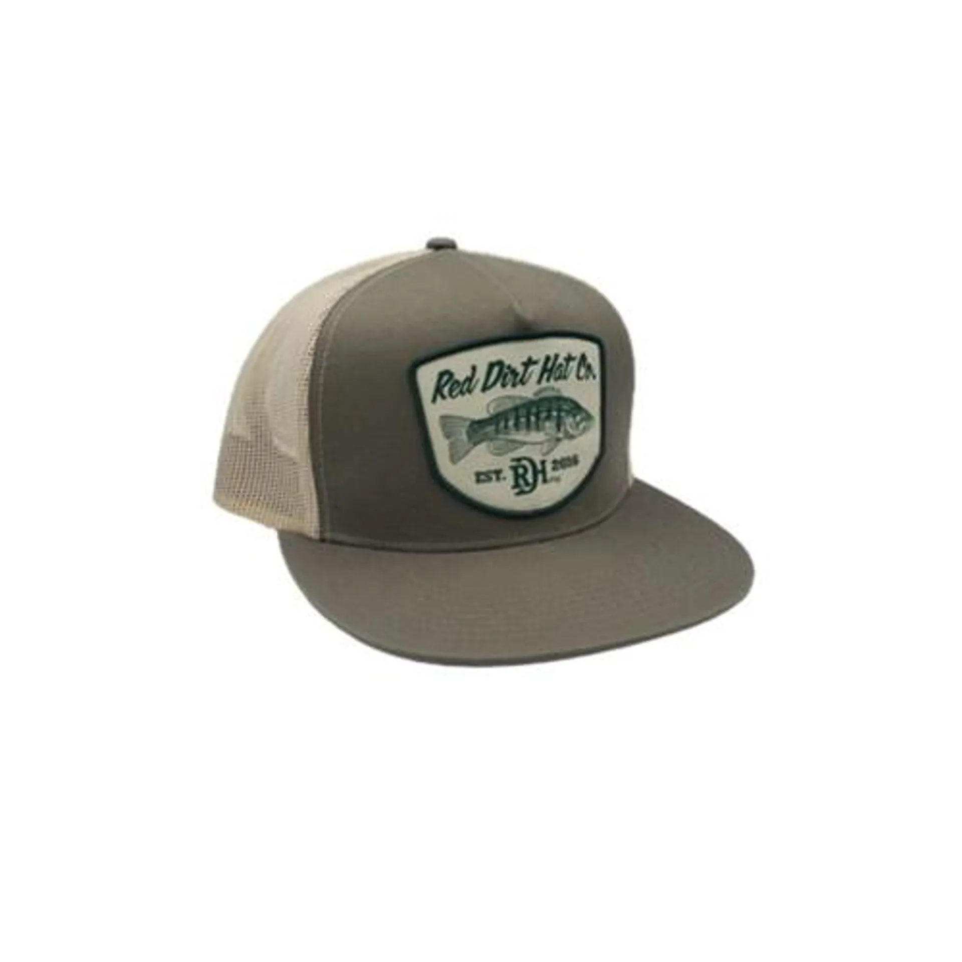 Red Dirt Hat Co. Mens Olive Game Warden Ball Cap