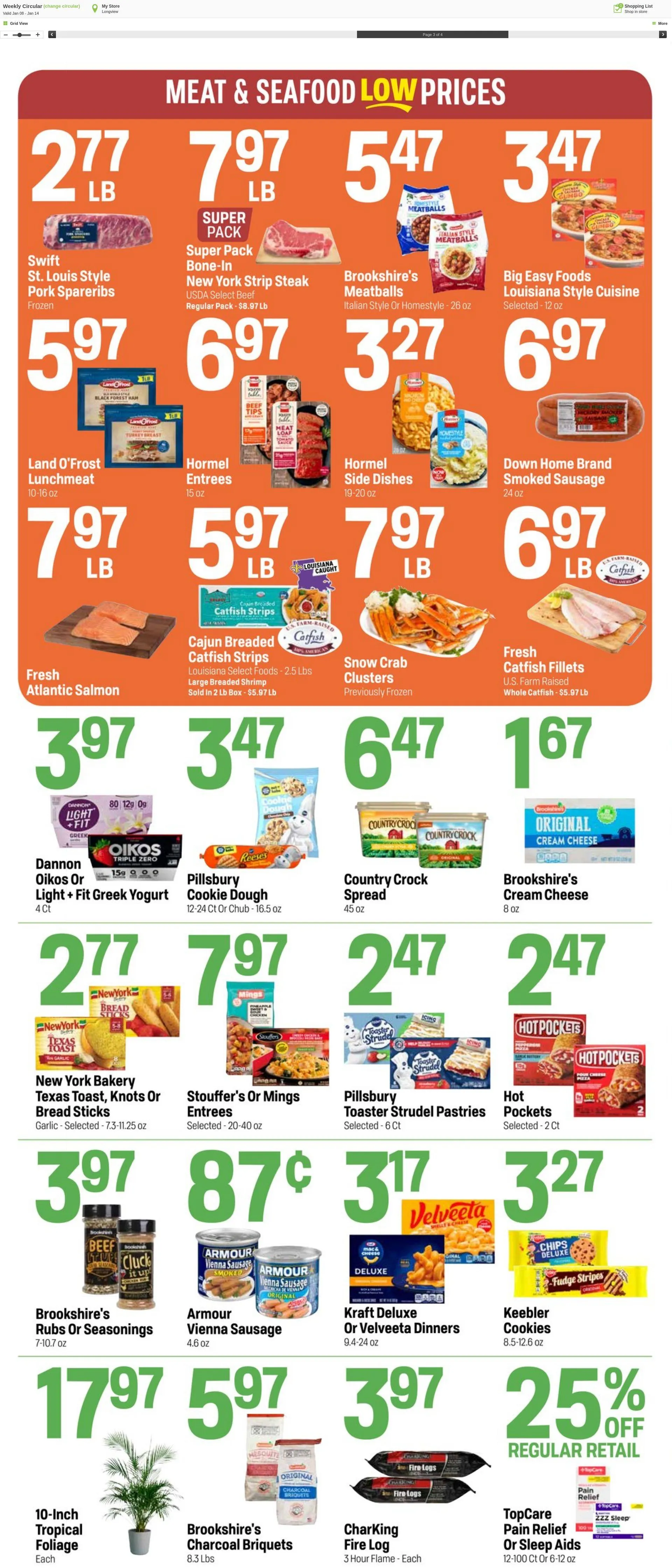 Weekly ad Super1Foods from January 8 to January 14 2025 - Page 3