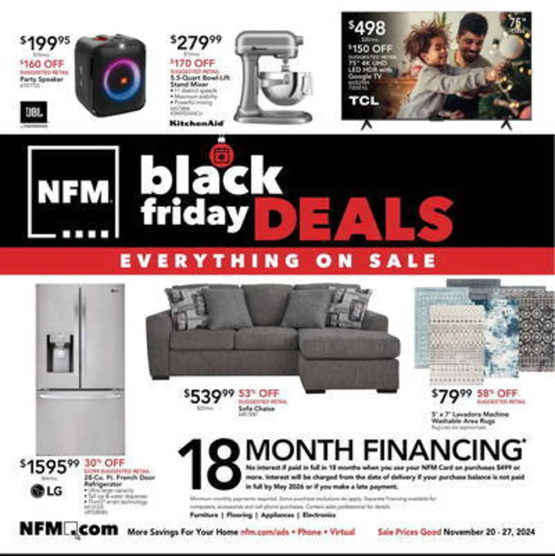 Nebraska Furniture Mart Weekly Ad - 1