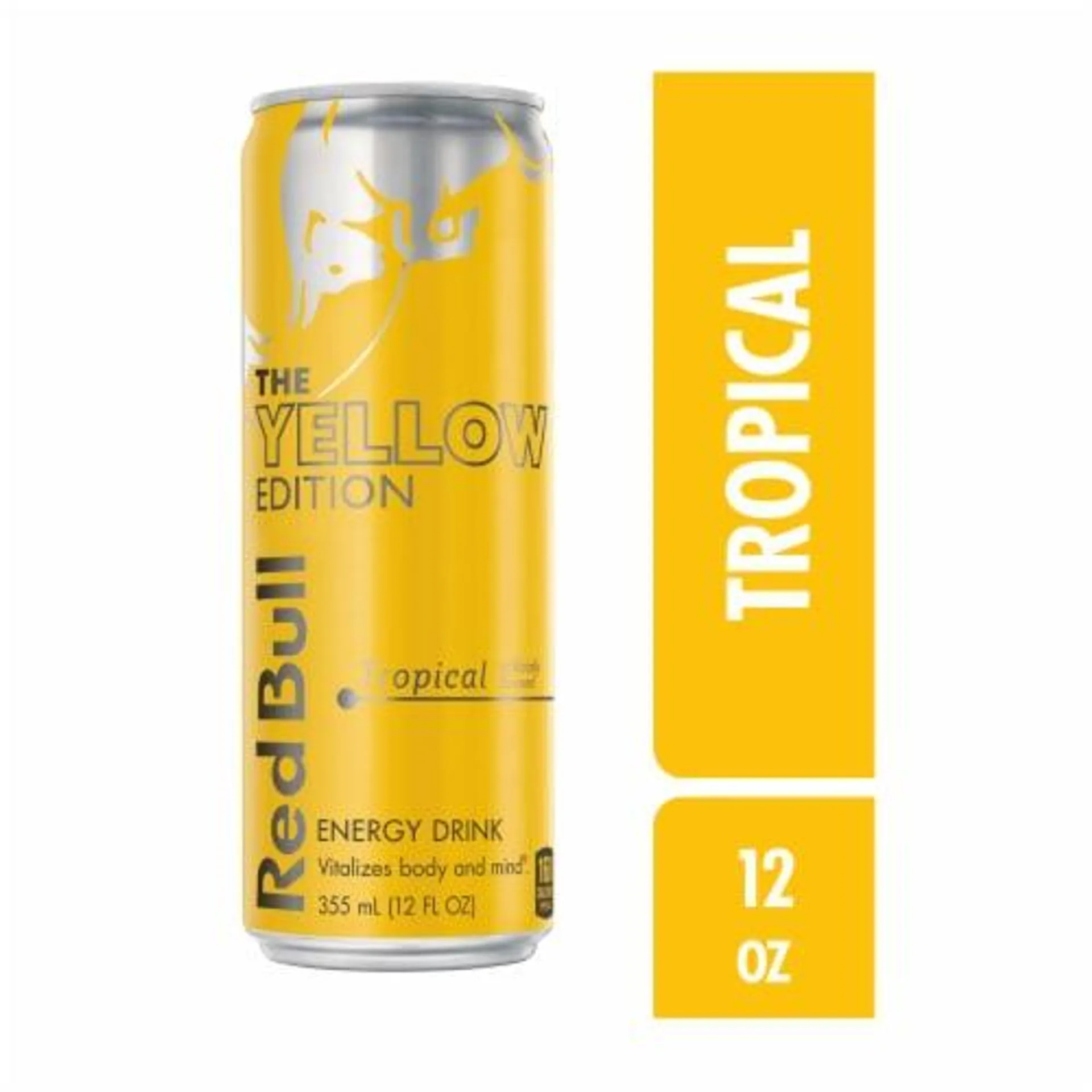 Red Bull Yellow Edition Tropical Energy Drink