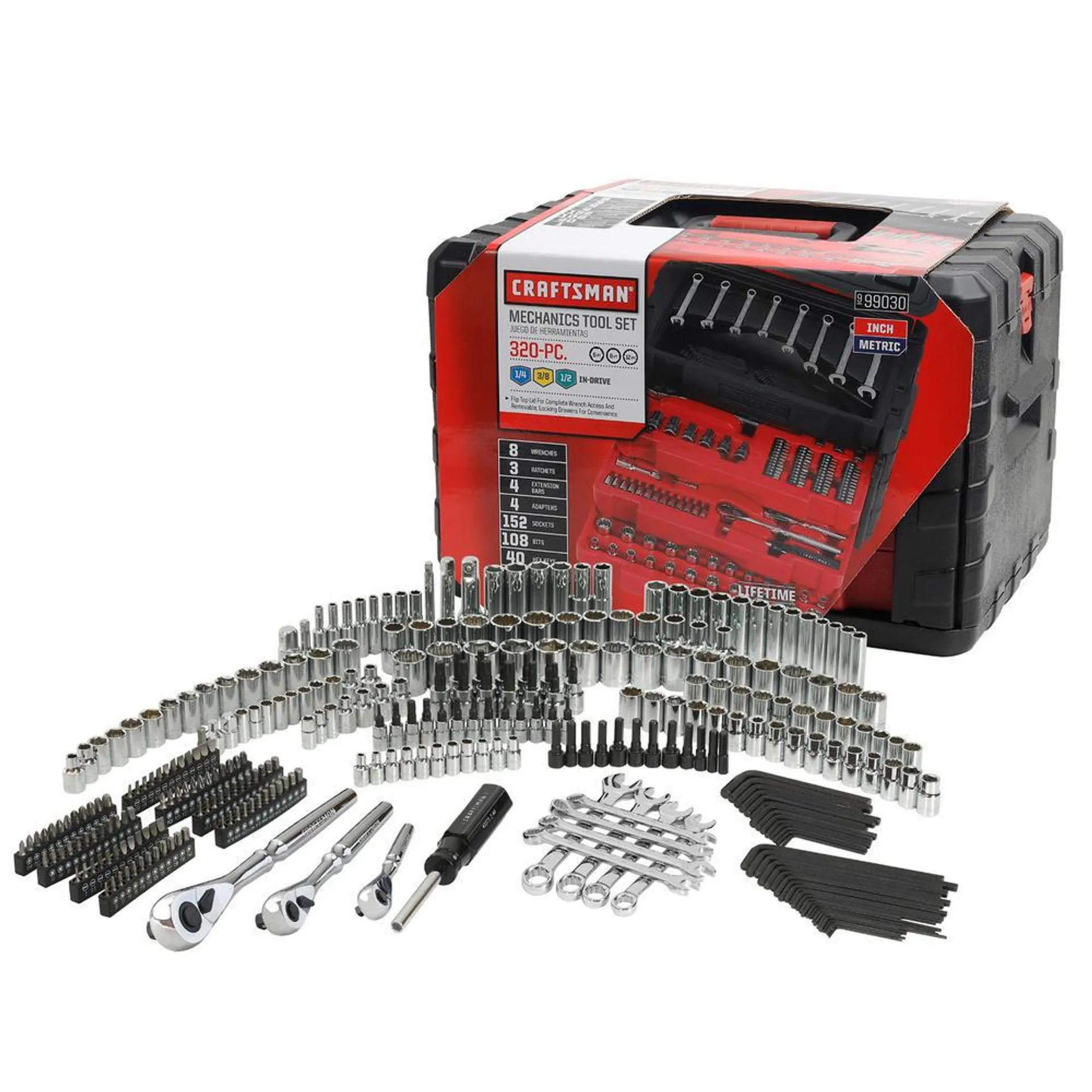 Craftsman 320-Piece Mechanic's Tool Set