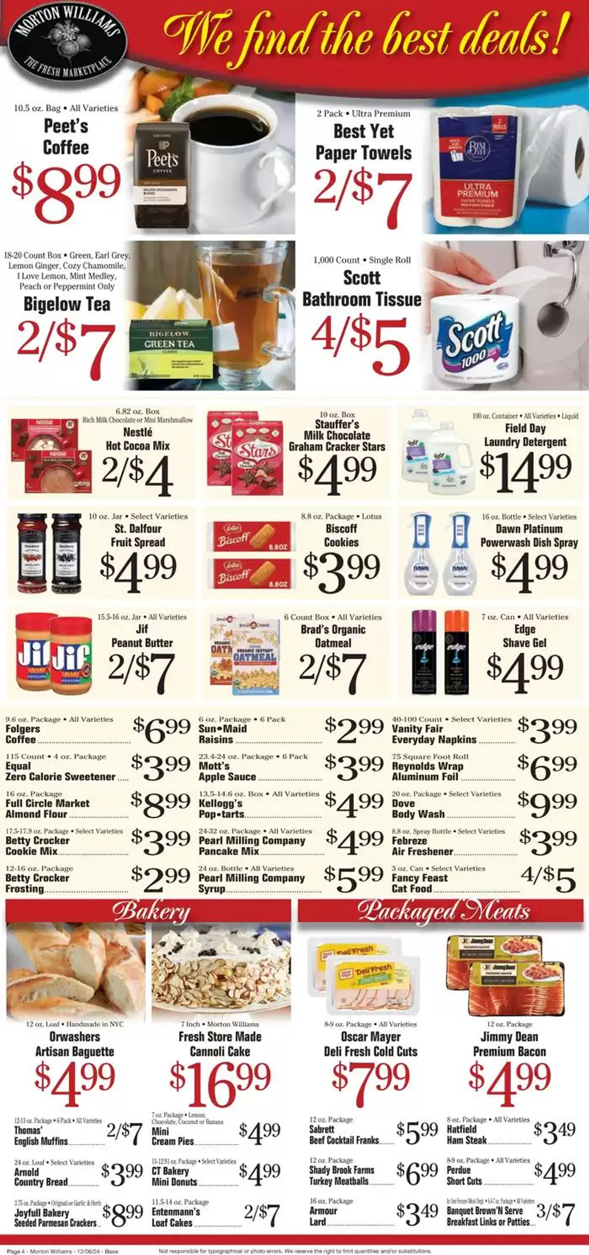 Weekly ad Great offer for all customers from December 6 to December 20 2024 - Page 4