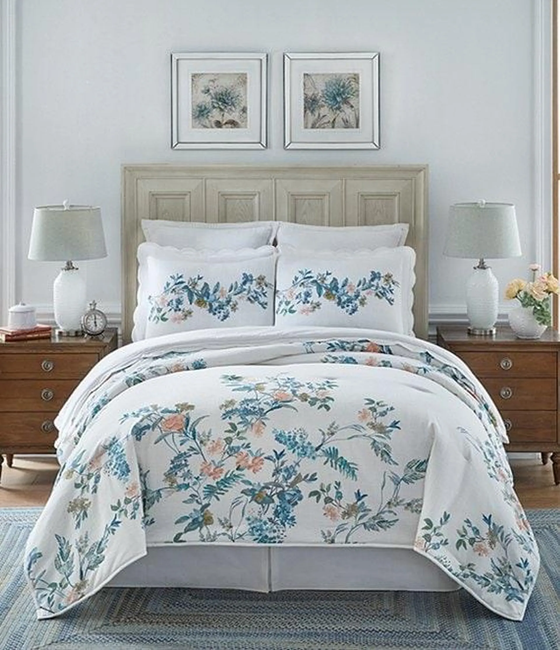 Classic Celestine Embroidered Comforter Mini Set
