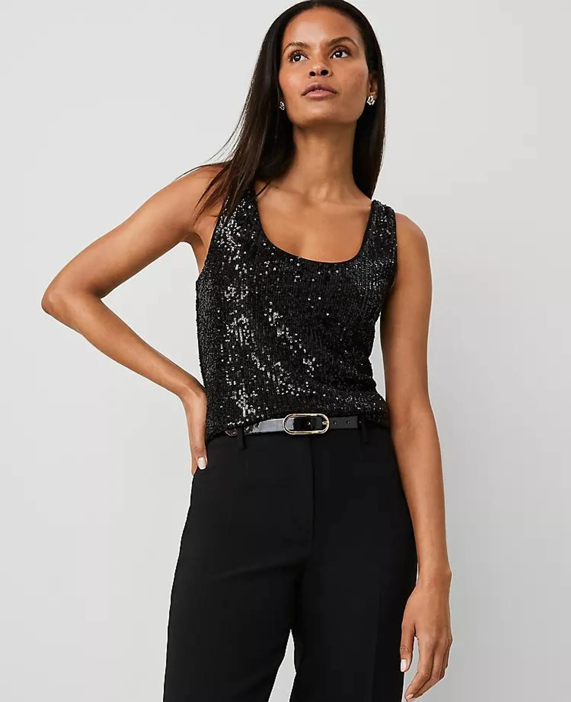 Sequin Tank