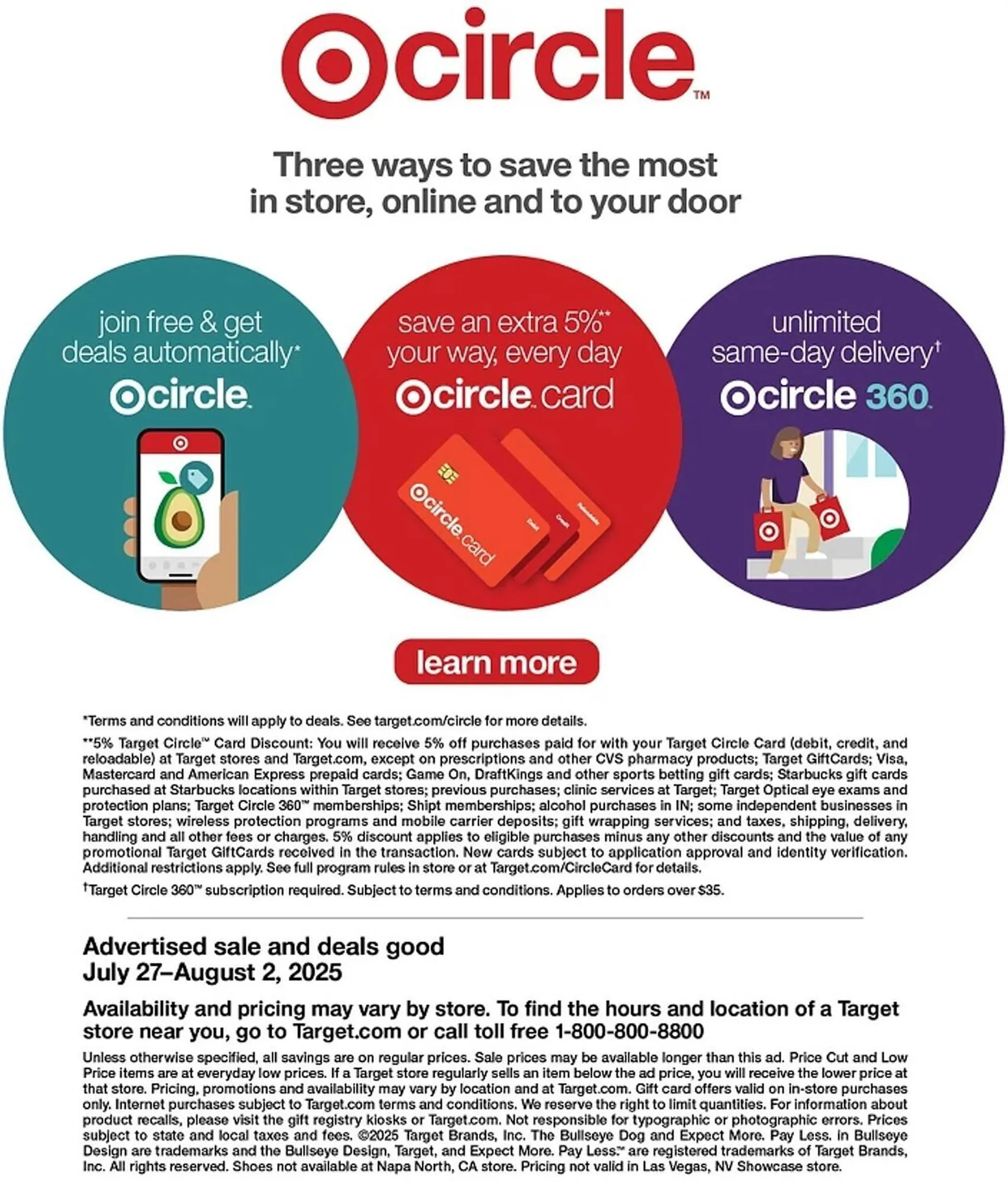 Weekly ad Target Weekly Ad from July 27 to August 2 2025 - Page 43