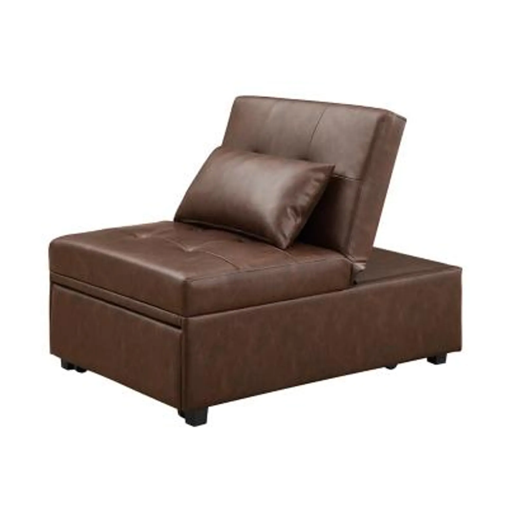 Linon Grayson Faux Leather Sofa Bed