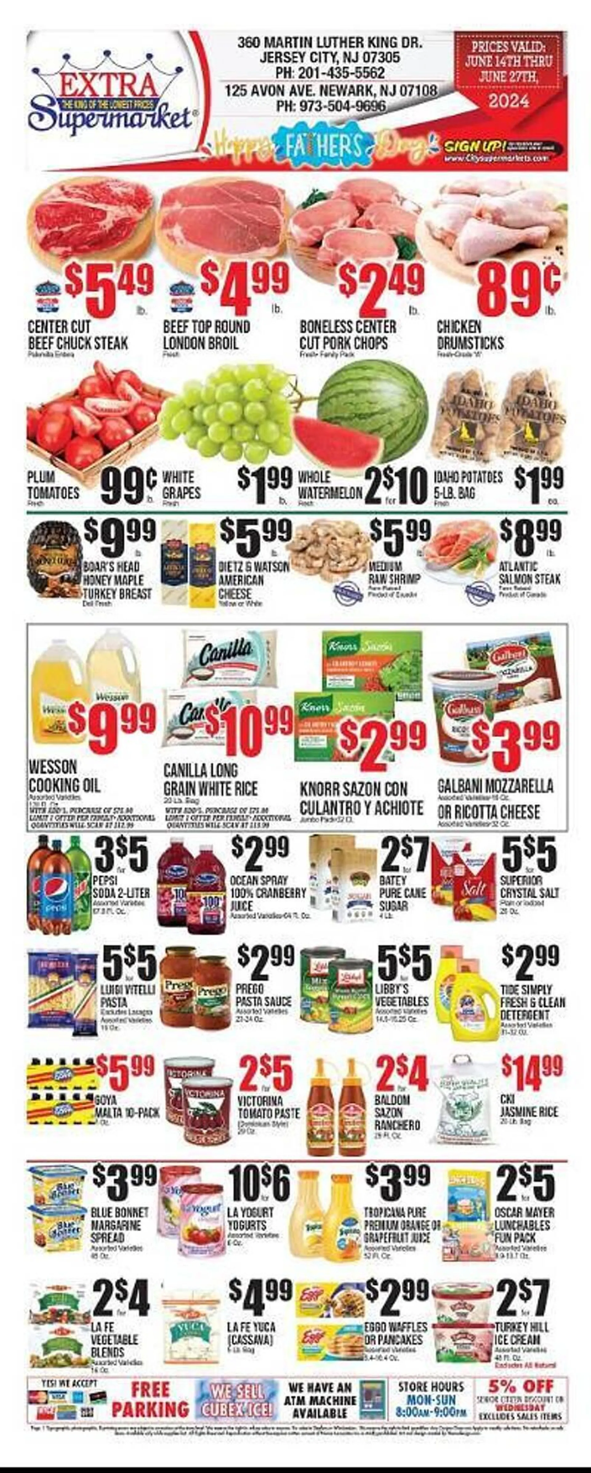 Extra Supermarket Weekly Ad - 1