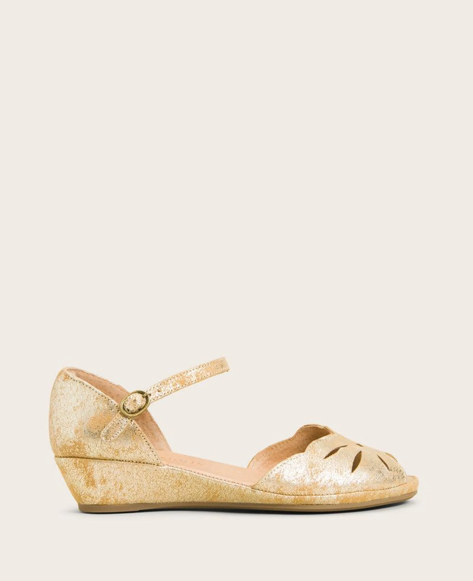 GENTLE SOULS - Lily Moon Ankle Strap Sandal