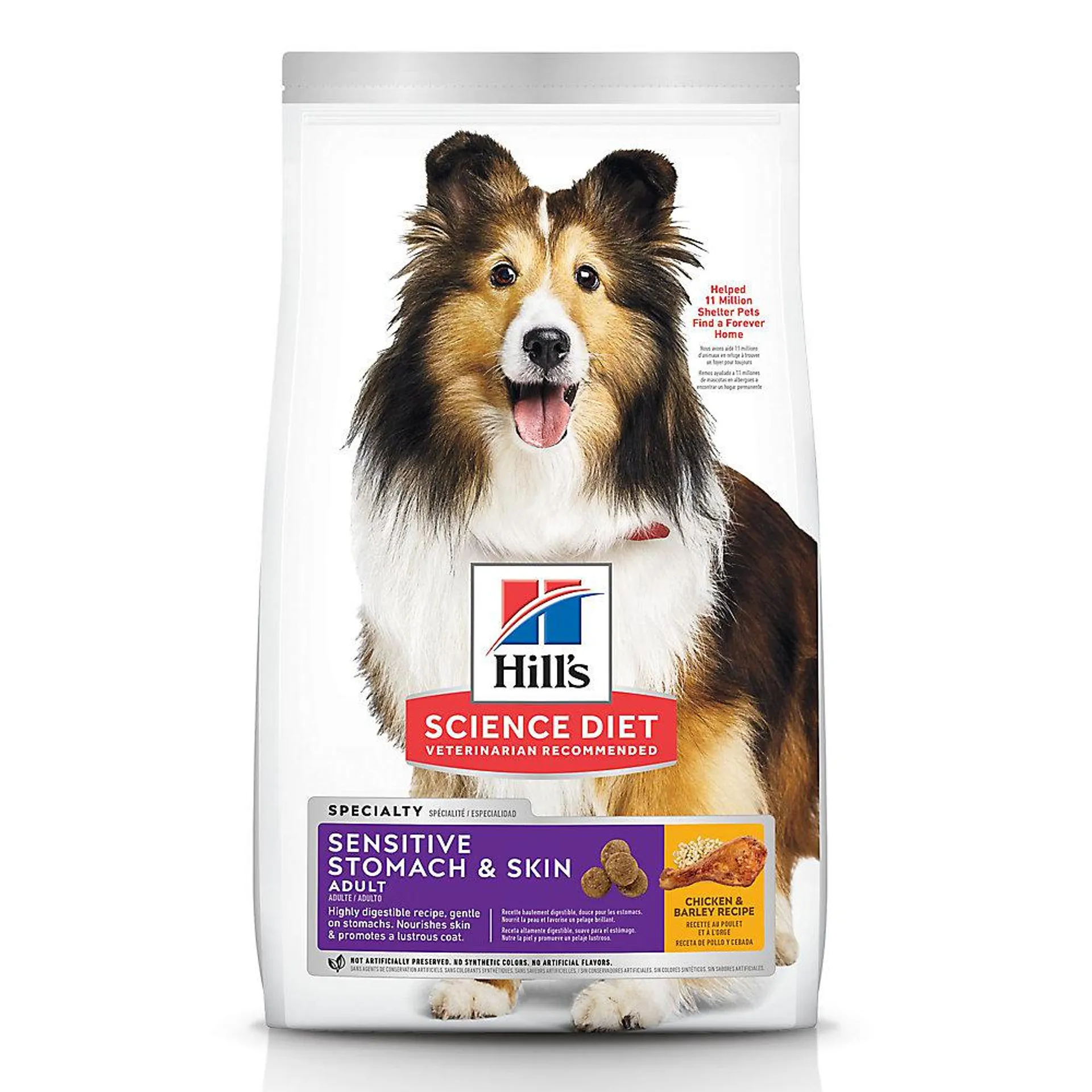 Hill's® Science Diet® Sensitive Stomach & Skin Adult Dry Dog Food - Chicken & Barley