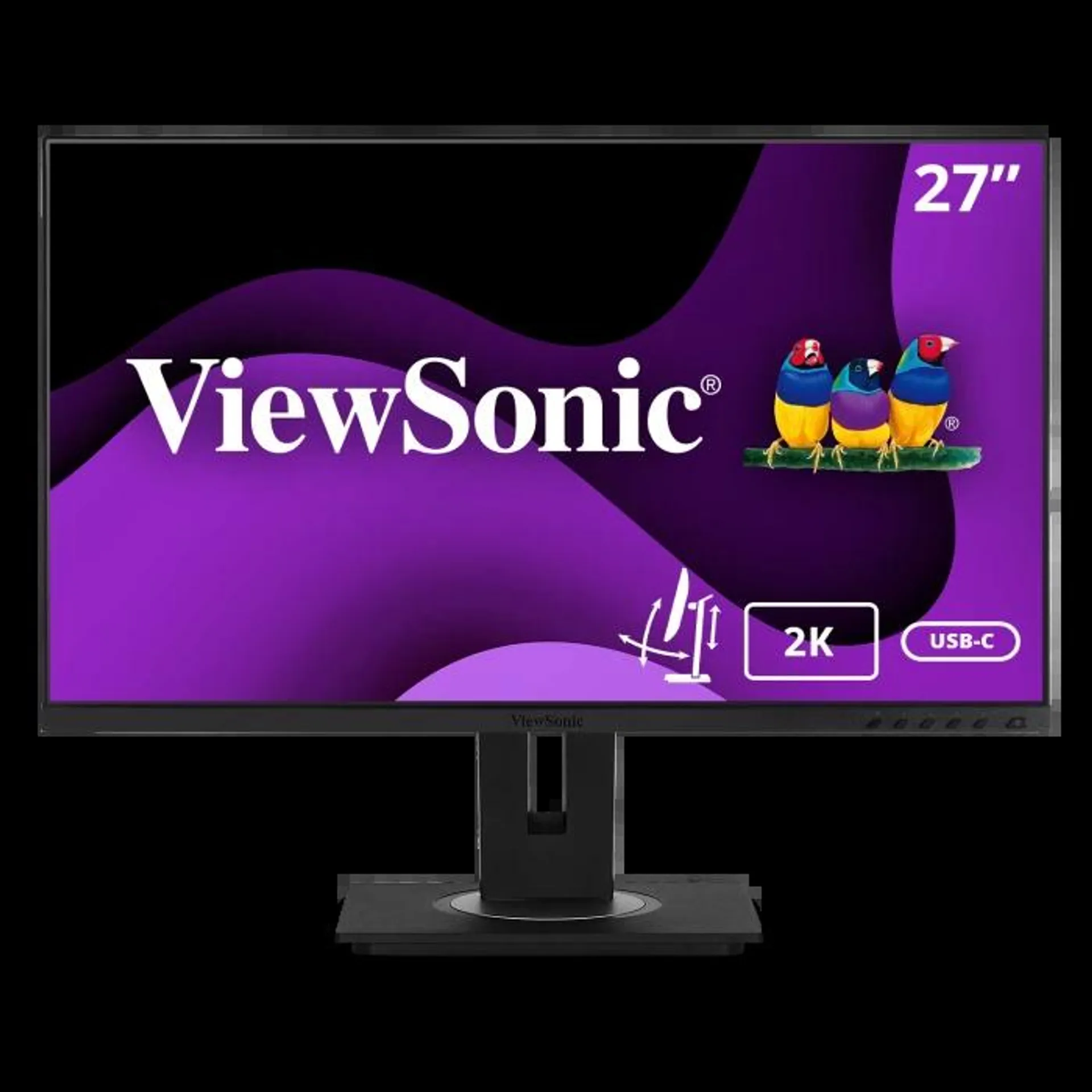 VG2755-2K - 27" 1440p Ergonomic 40-Degree Tilt IPS Monitor with USB C