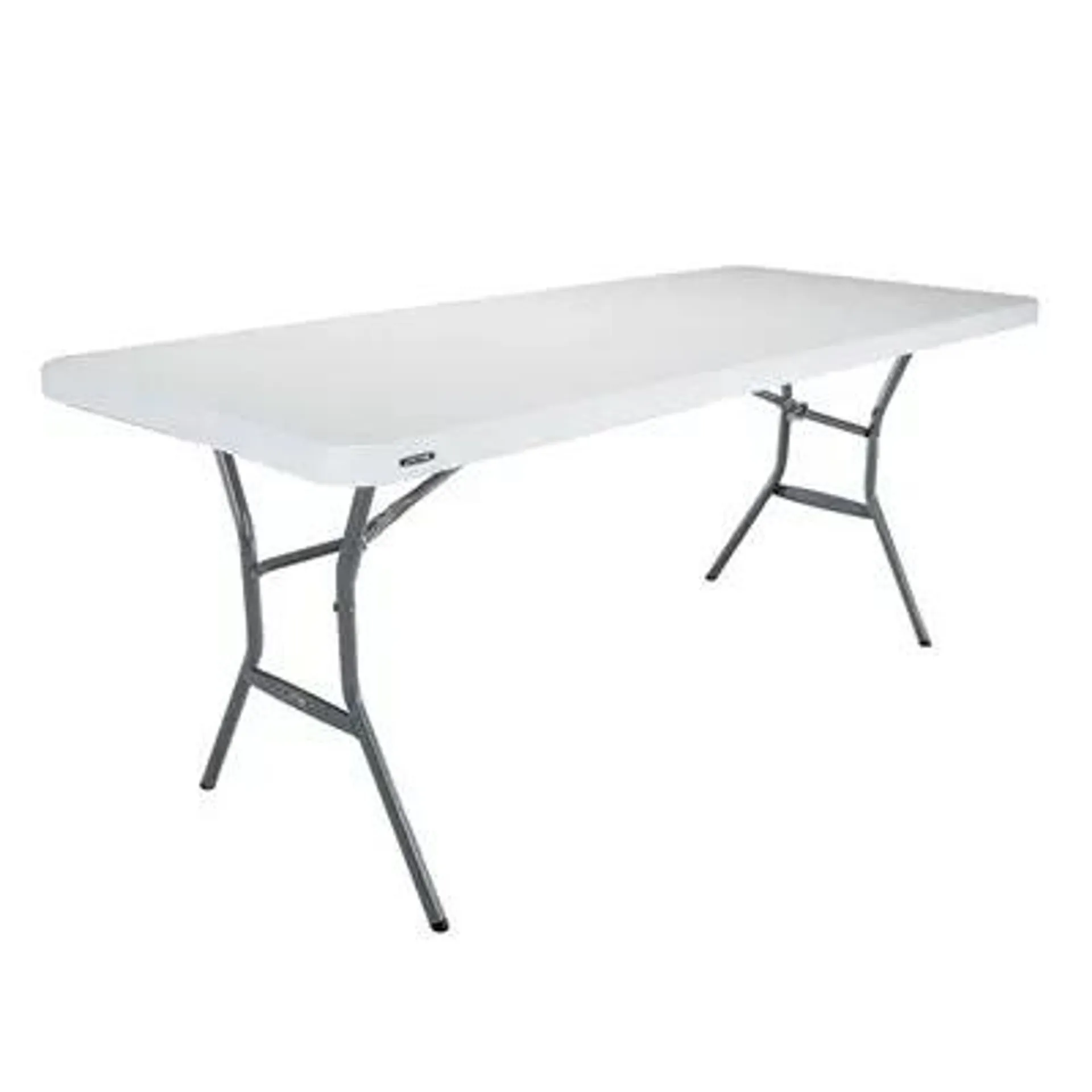 Lifetime 6-Foot Folding Table - (Light Commercial) - White Granite