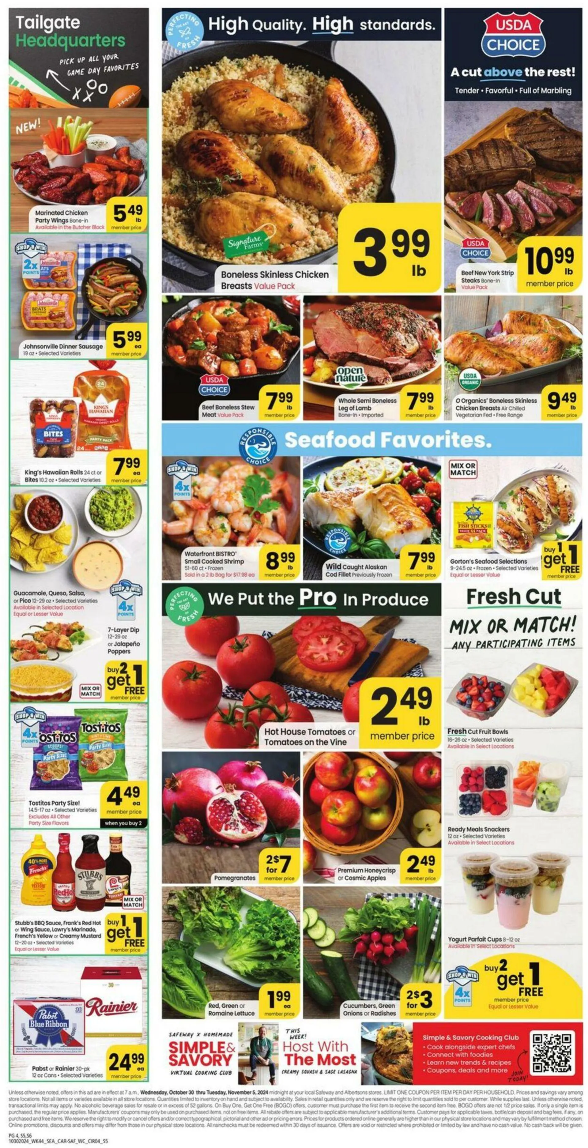 Weekly ad Carrs from October 30 to November 5 2024 - Page 4