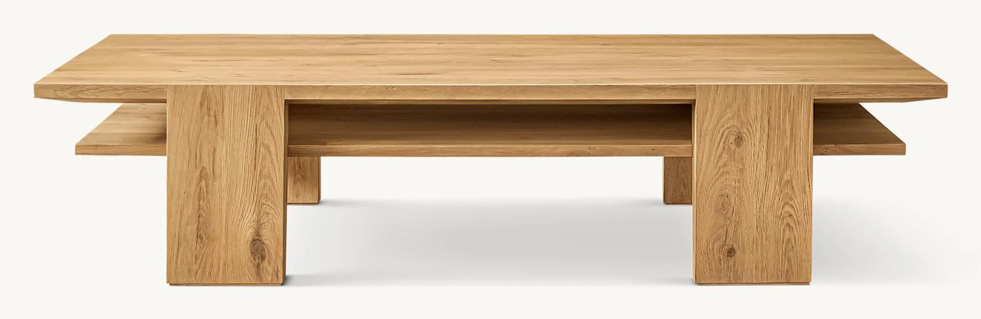 Wyeth Oak Floating Coffee Table