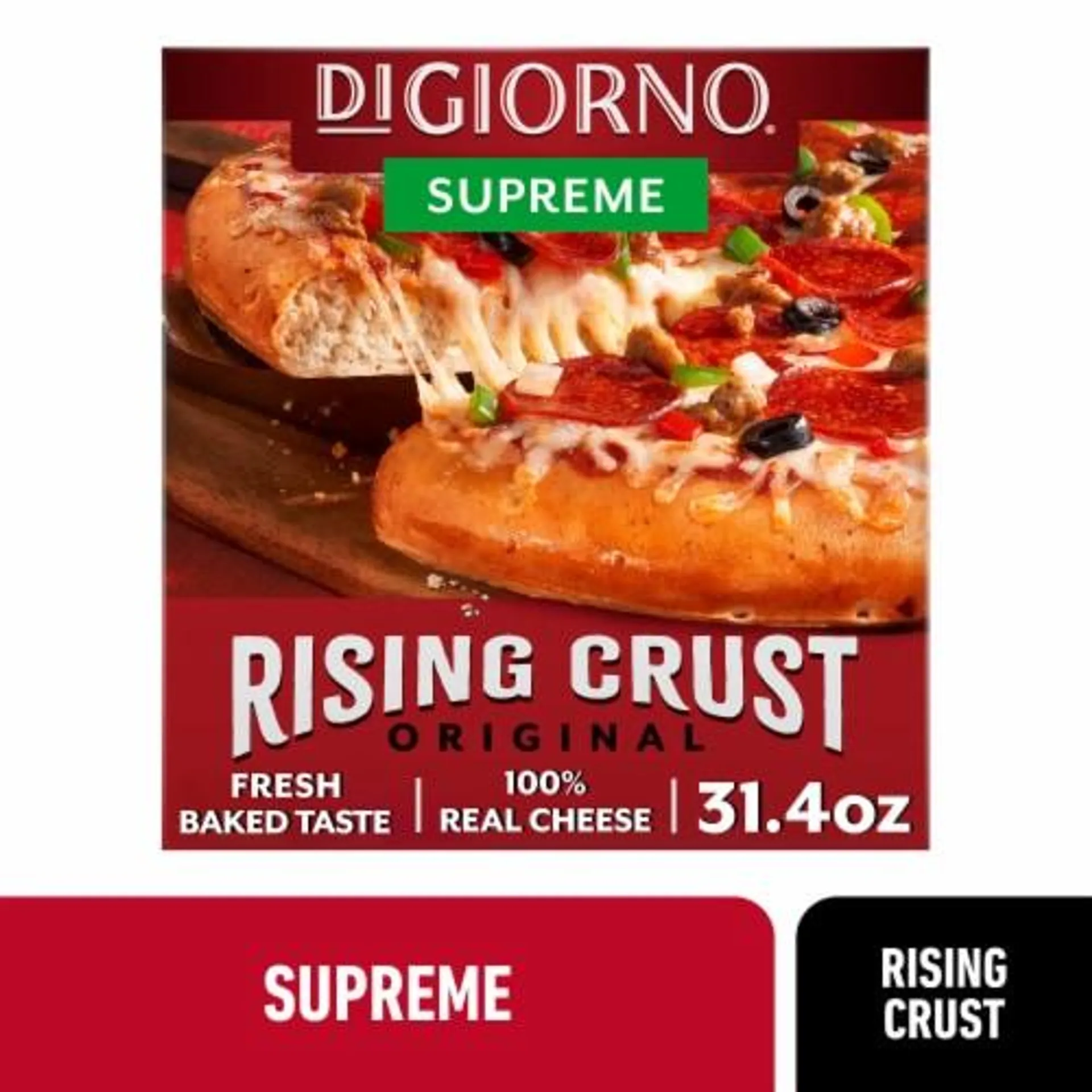 DIGIORNO® Supreme Rising Crust Frozen Pizza
