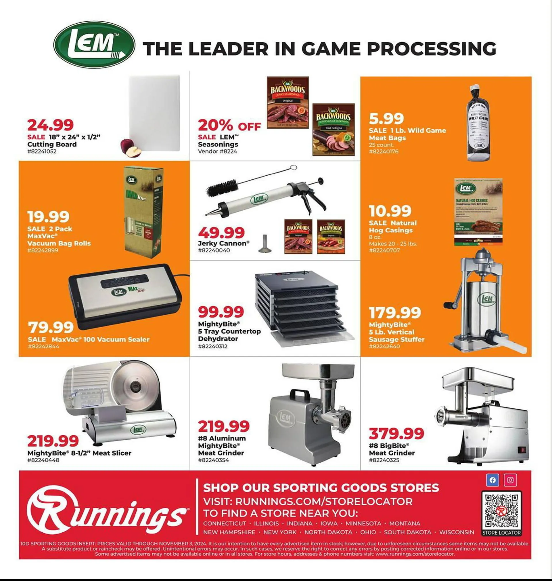 Weekly ad Runnings Weekly Ad from October 26 to November 3 2024 - Page 4