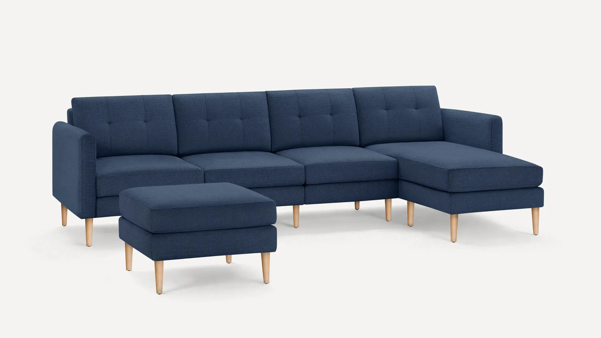 Arch Nomad King Sectional with Ottoman