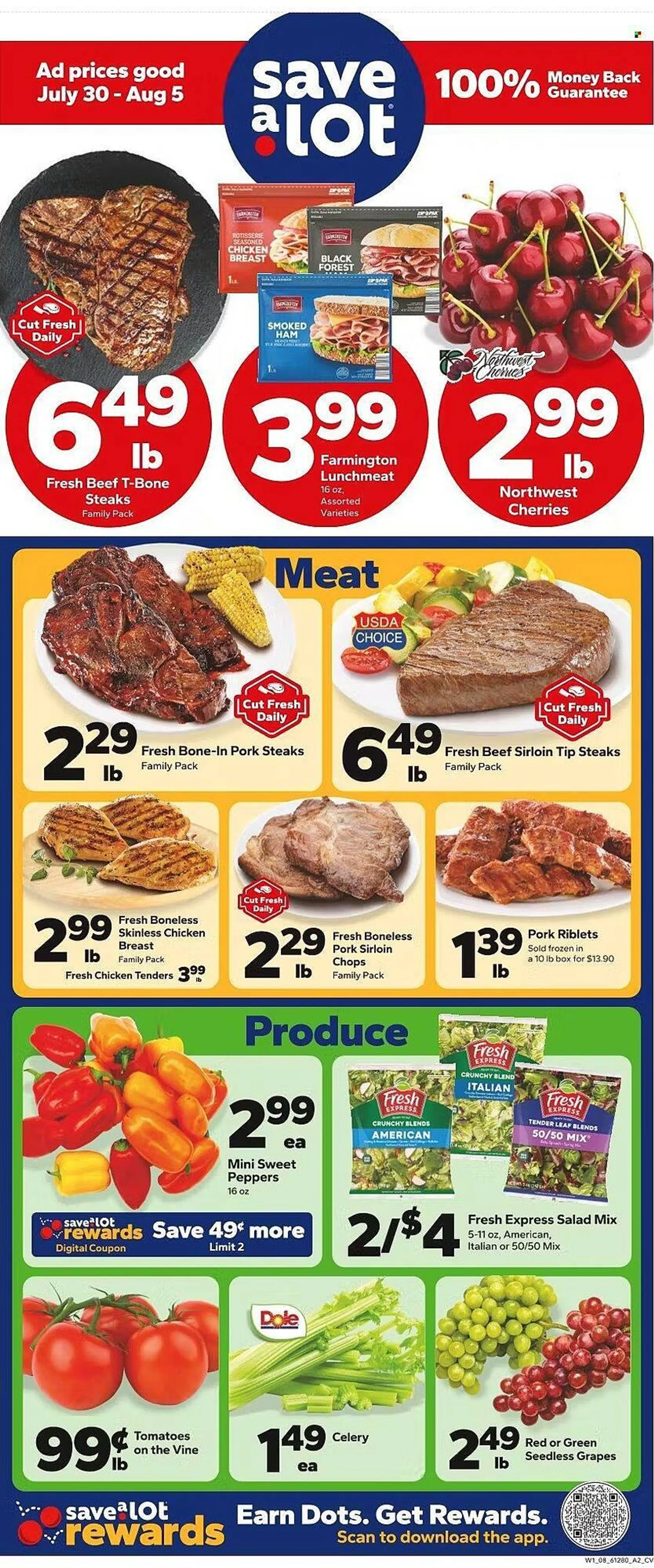 Weekly ad Save a Lot Weekly Ad from July 30 to August 5 2025 - Page 1