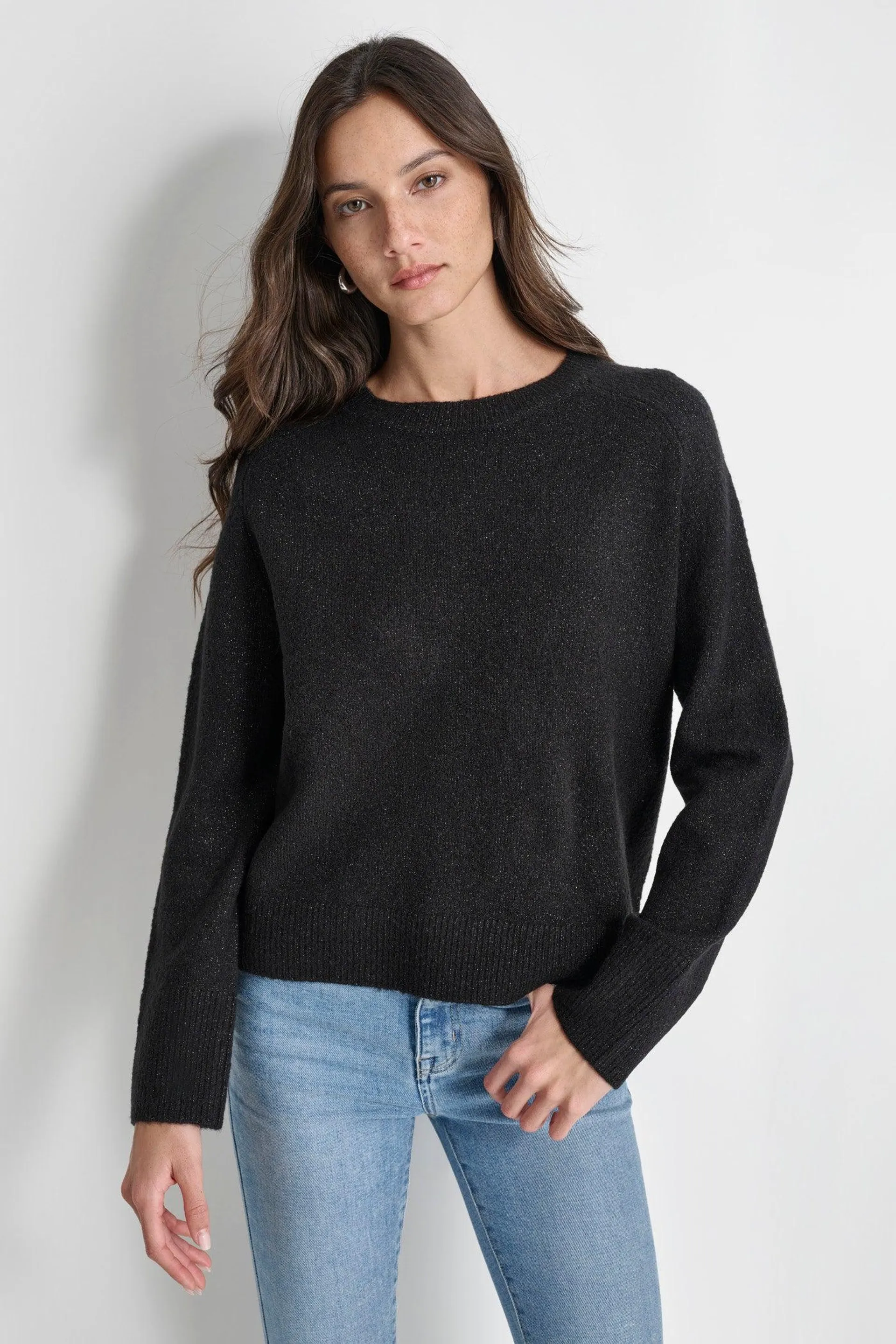 LUREX RAGLAN SLEEVE SWEATER