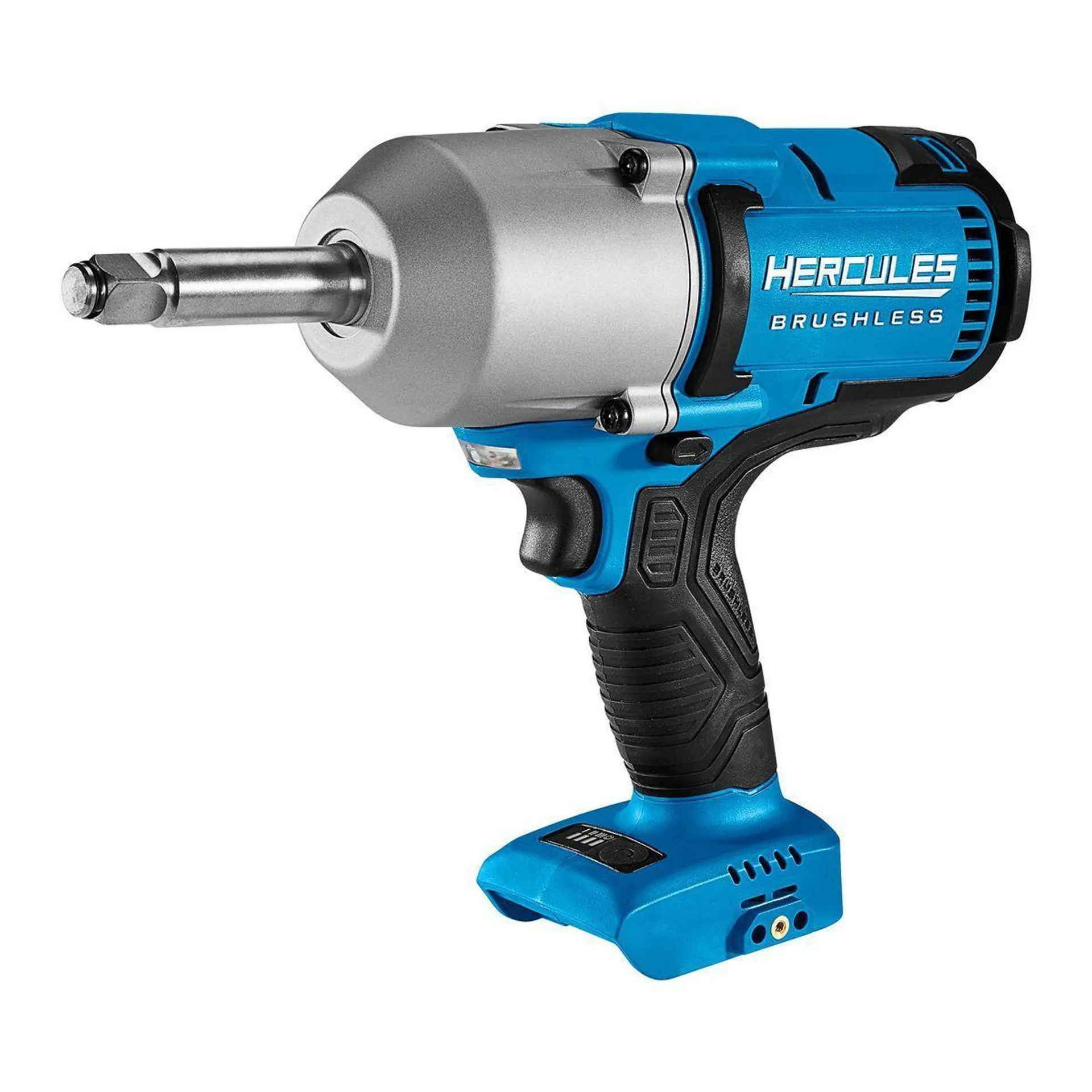 20V Brushless Cordless 1/2 in. High-Torque Impact Wrench with Extended Anvil - Tool Only