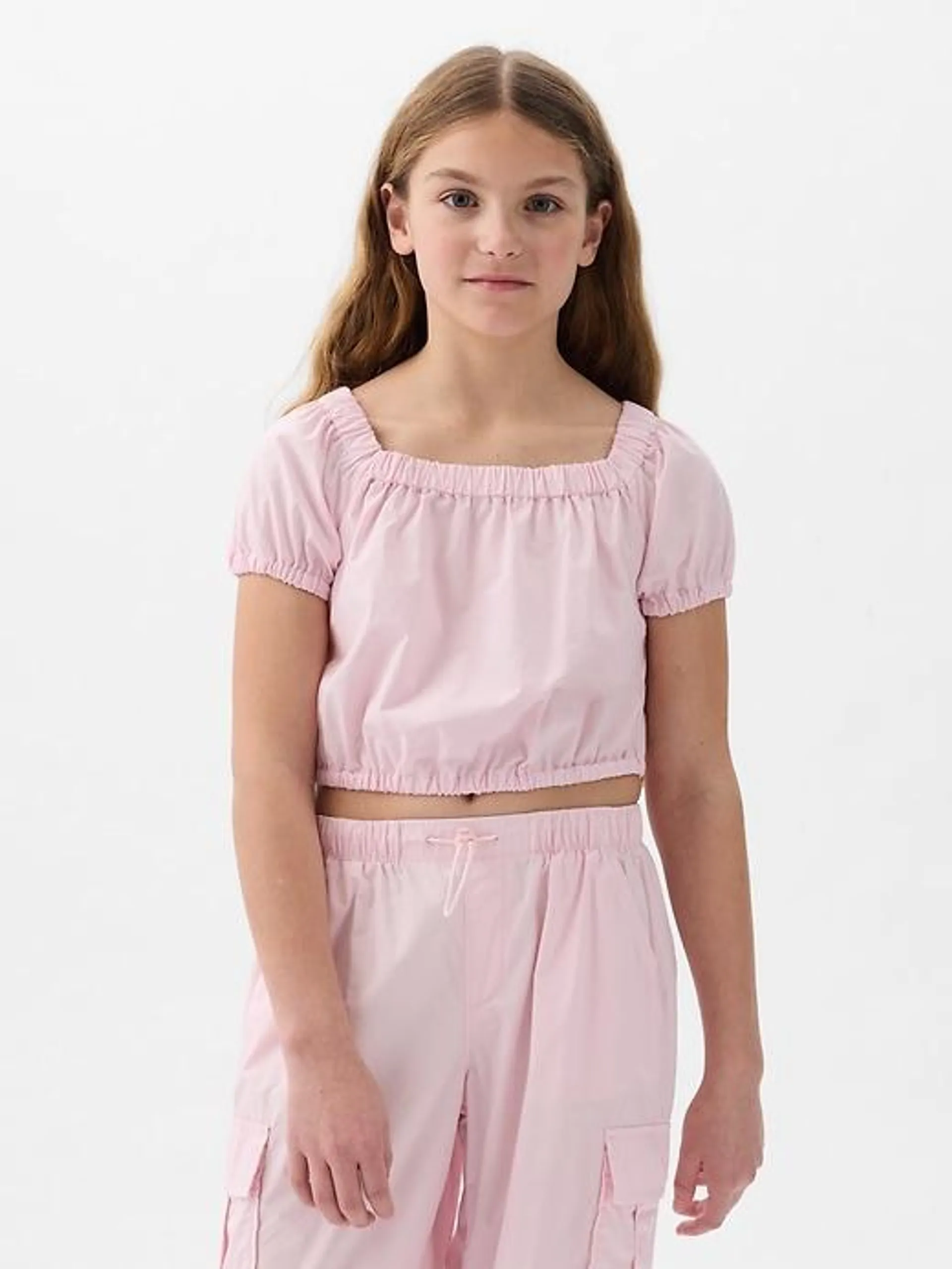 Kids Puff-Sleeve Top