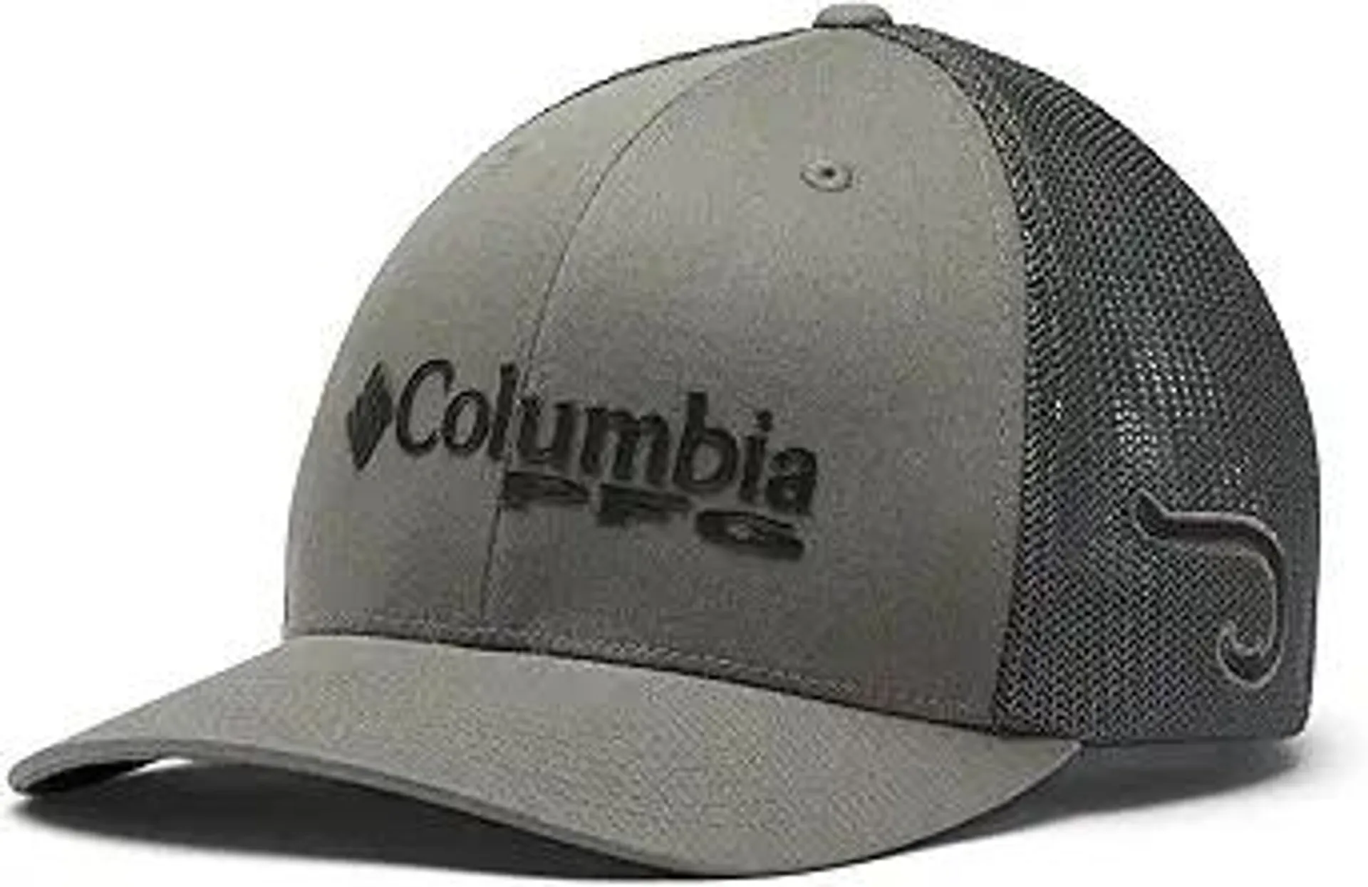 Columbia Women's PFG Logo Mesh Ball Cap-High Crown