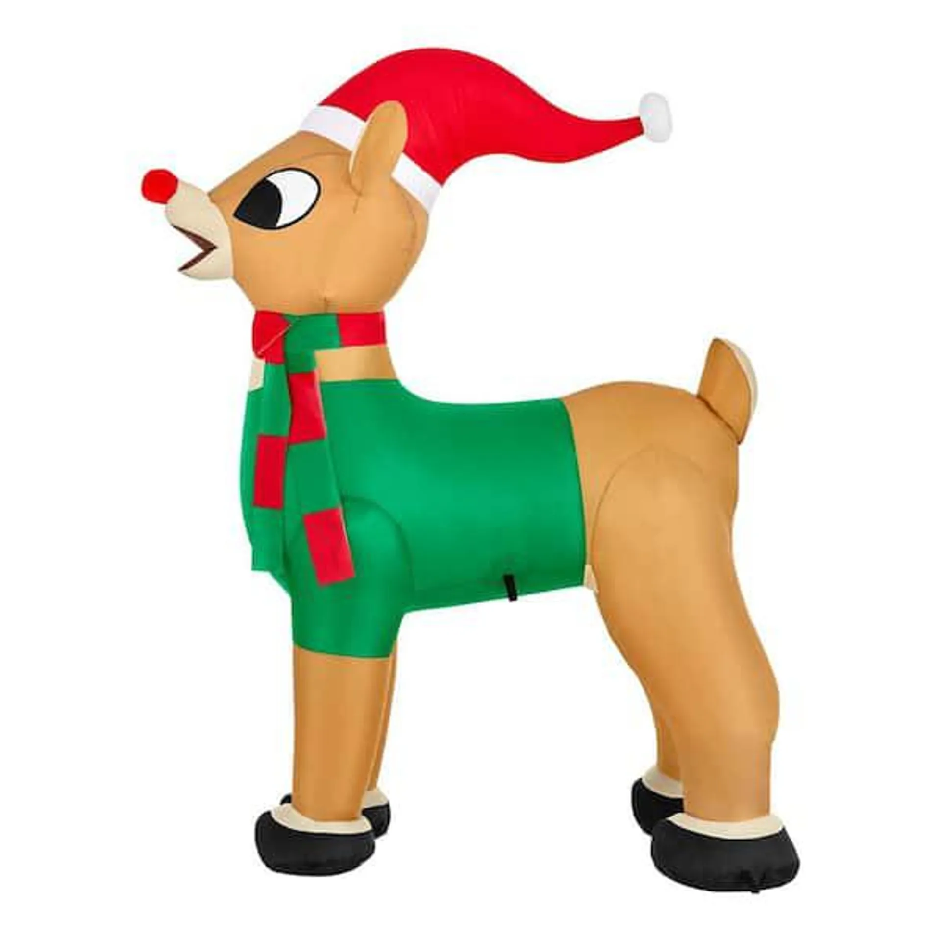 3.5 ft. LED Rudolph Inflatable