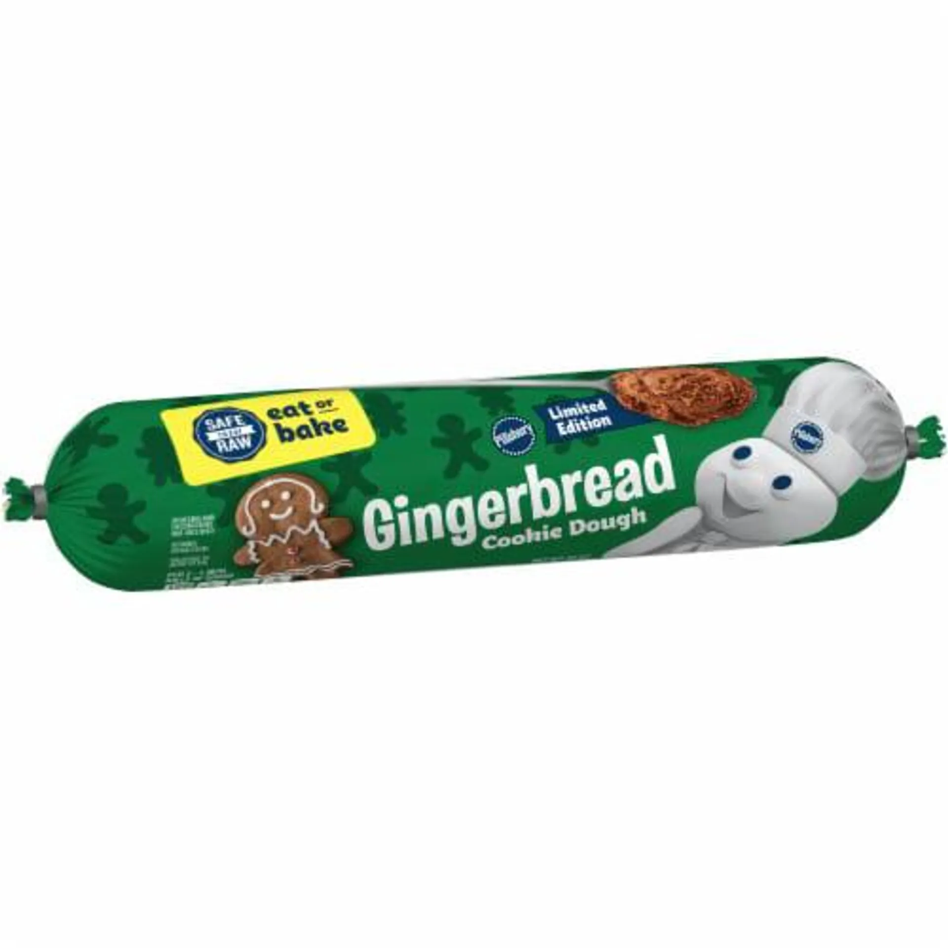 Pillsbury Ready to Bake Limited Edition Gingerbread Cookie Dough