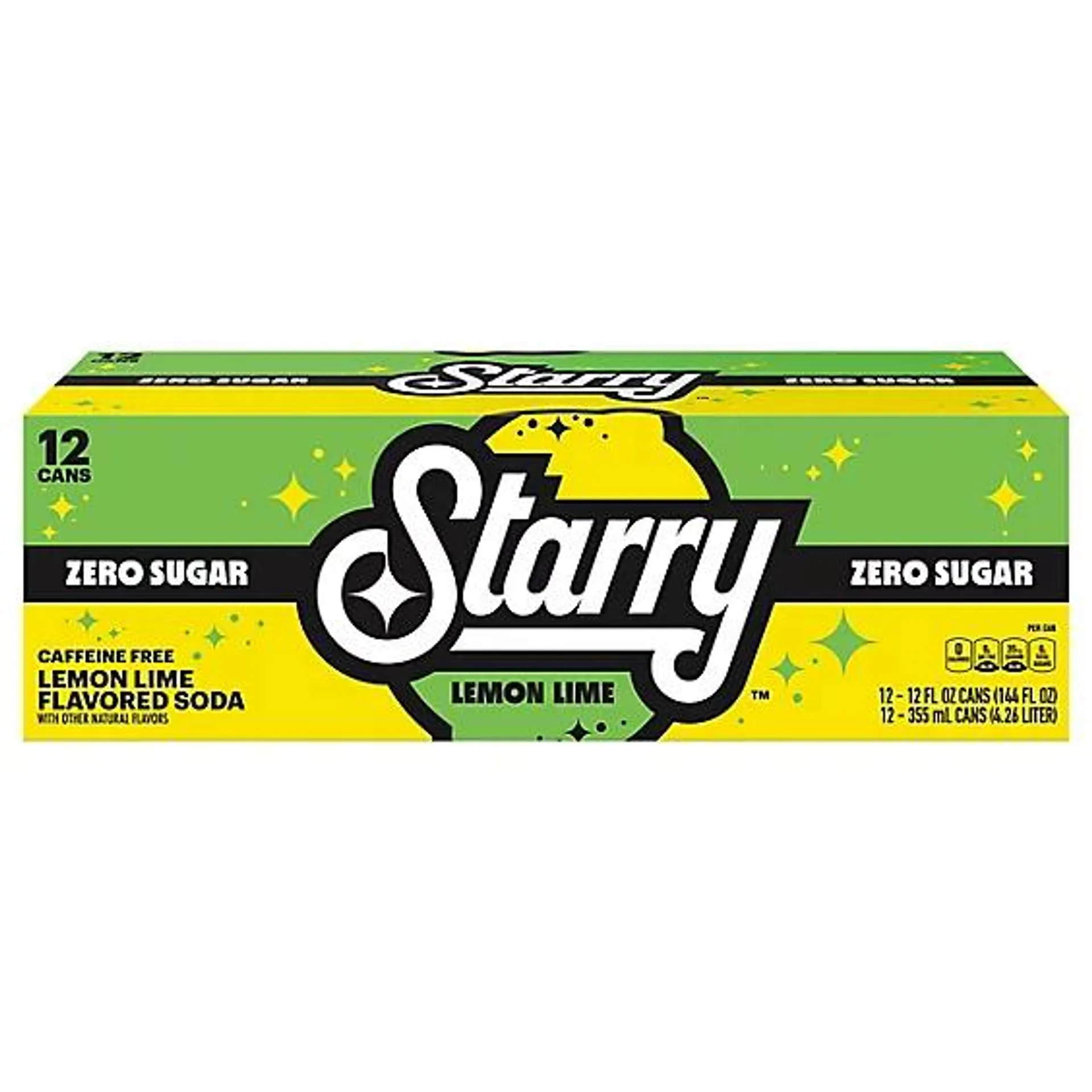 Starry Lemon Lime Zero Sugar - 12-12 FZ