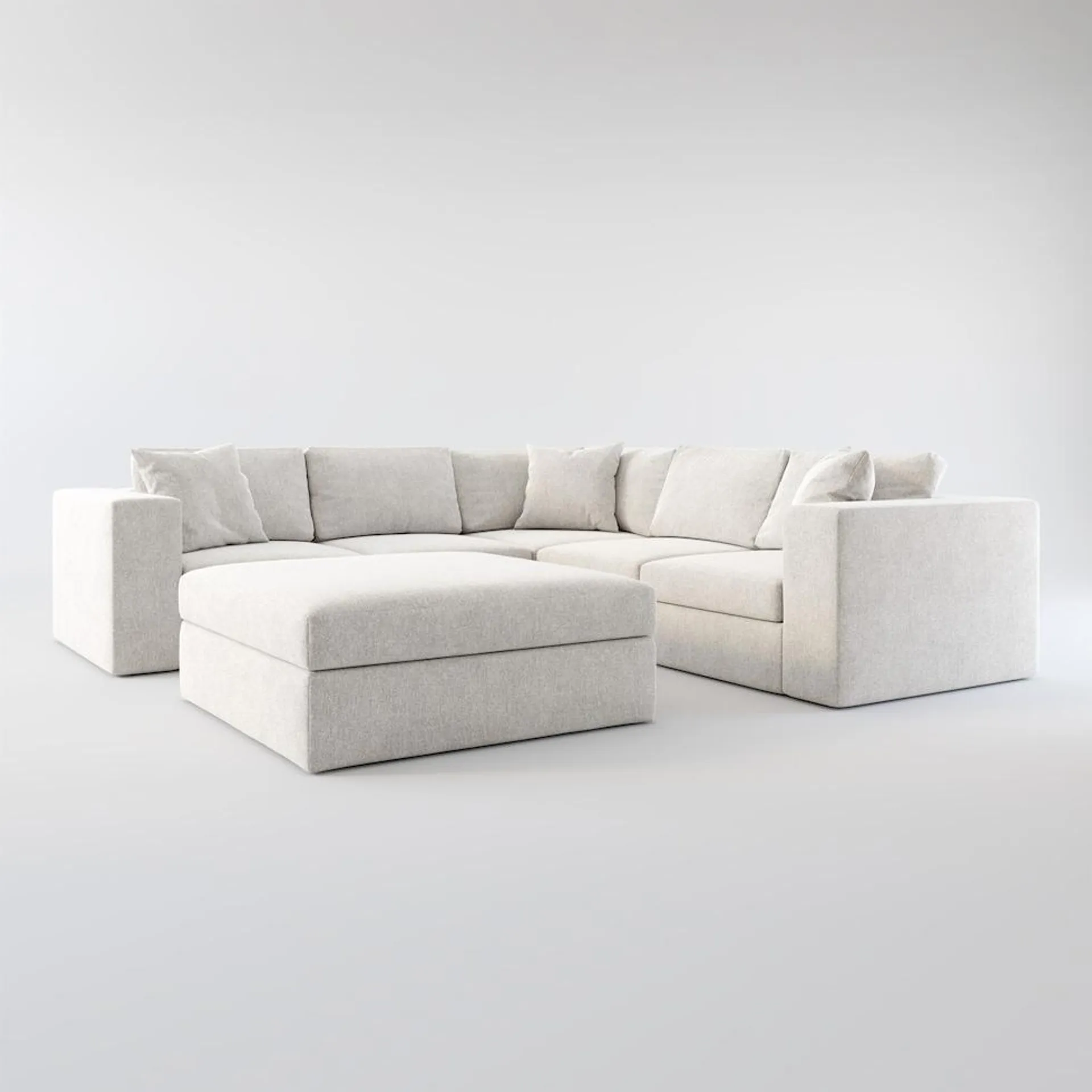 Collin 5-Piece Sectional and Ottoman