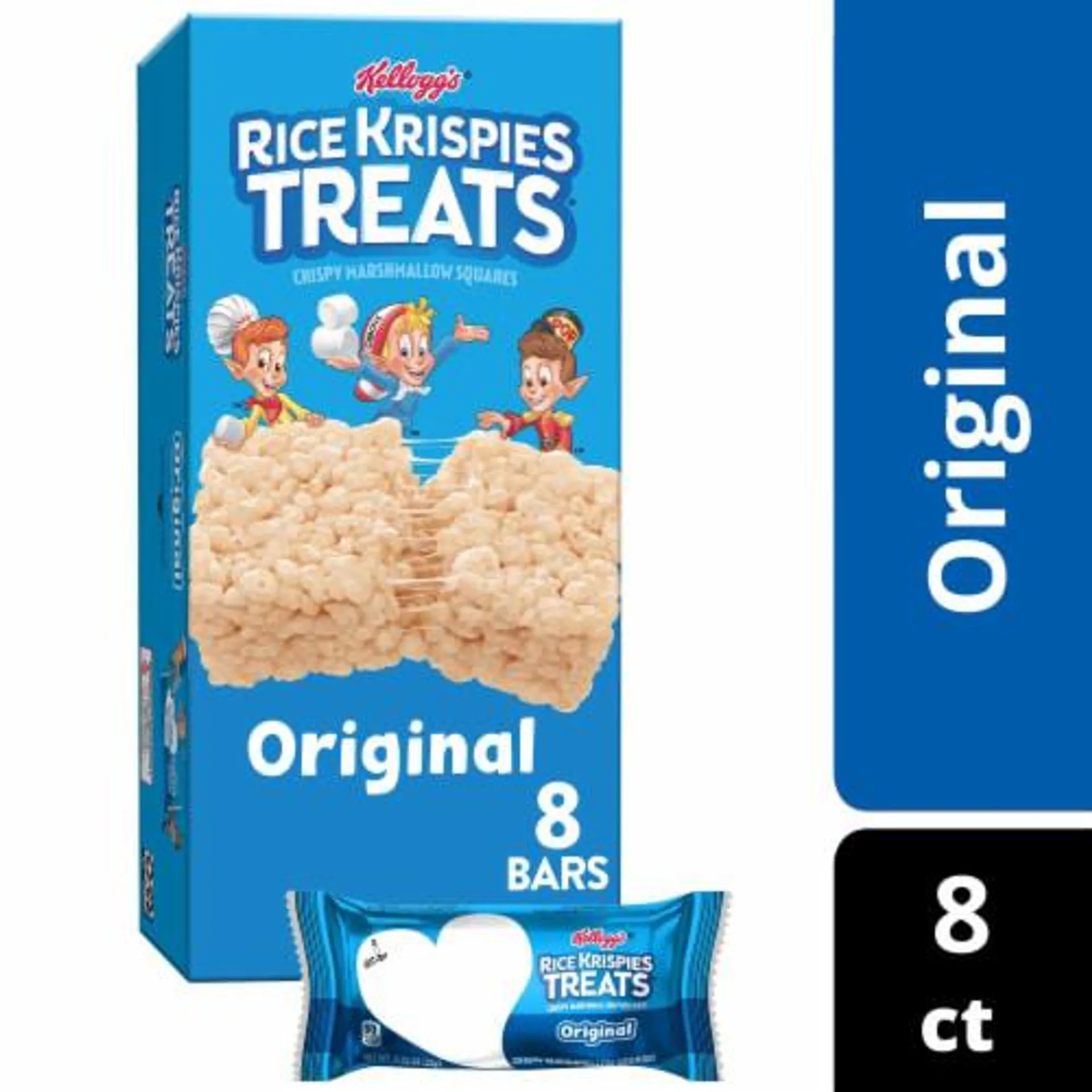 Kellogg's Rice Krispies Treats Original Marshmallow Snack Bars