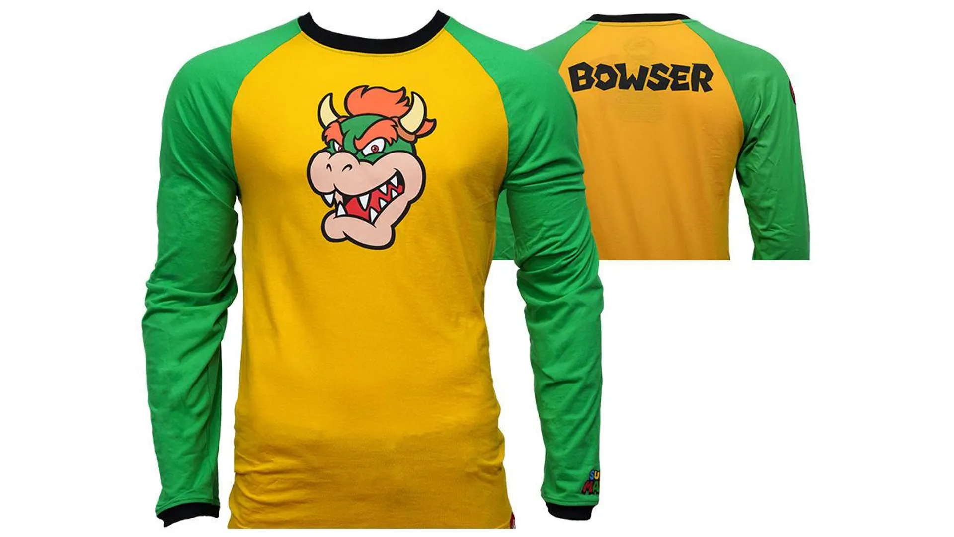 Super Mario™ - Adult Bowser™ Raglan T-Shirt