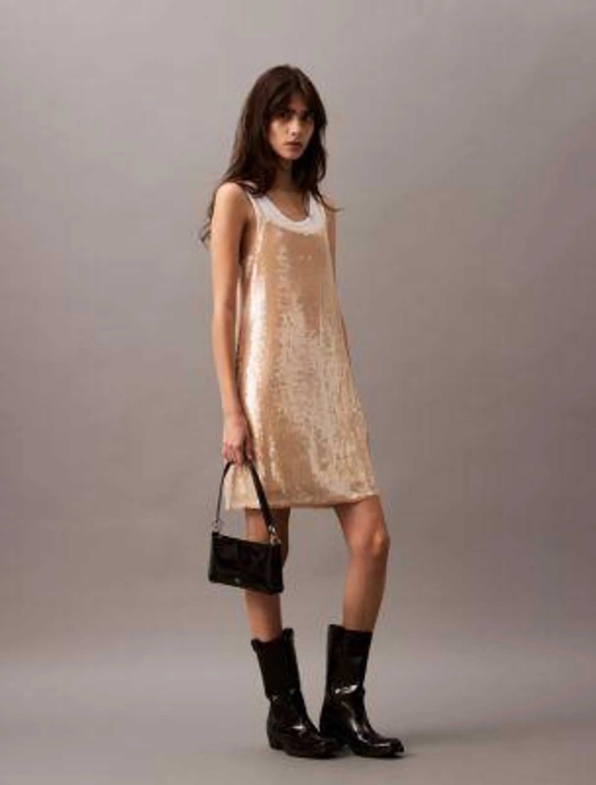 Sequin Mini Dress