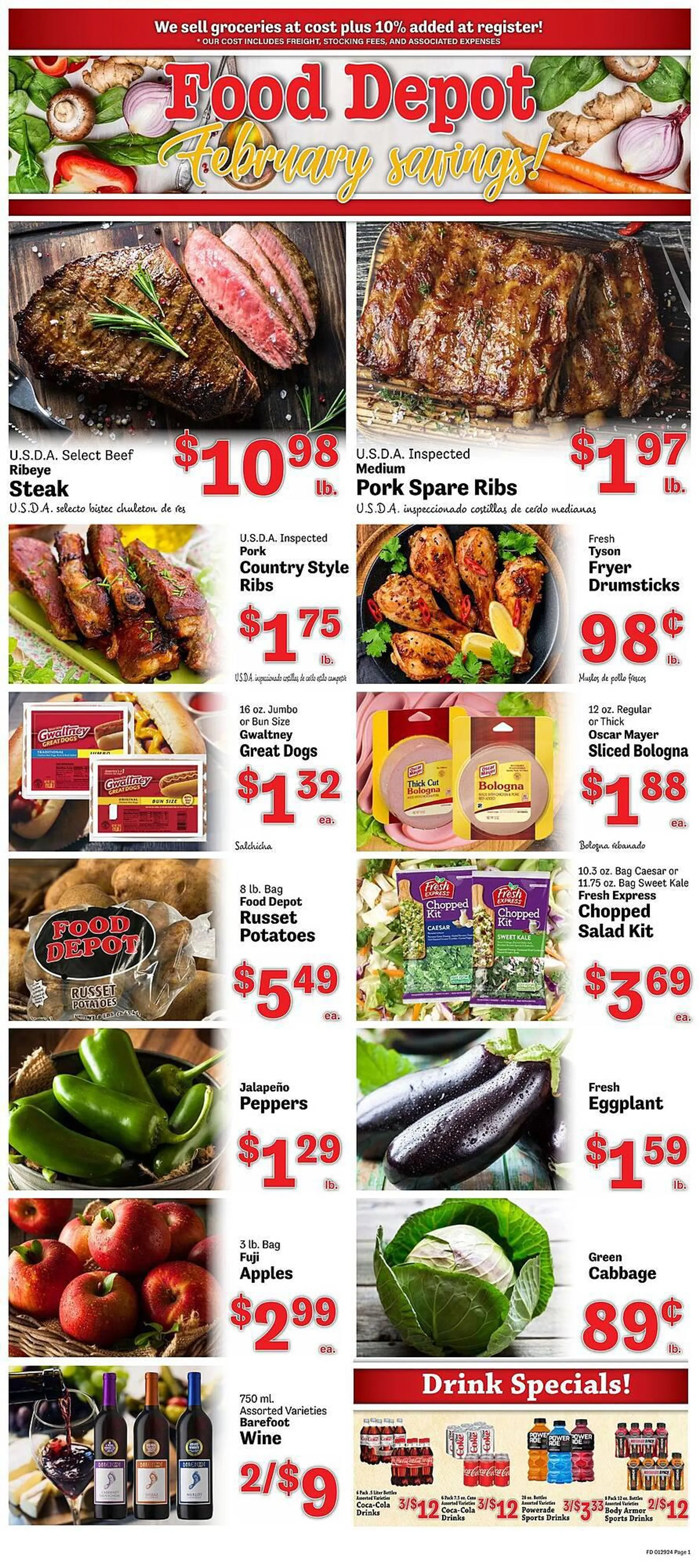 Weekly ad Food Depot Weekly Ad from January 30 to February 4 2024 - Page 