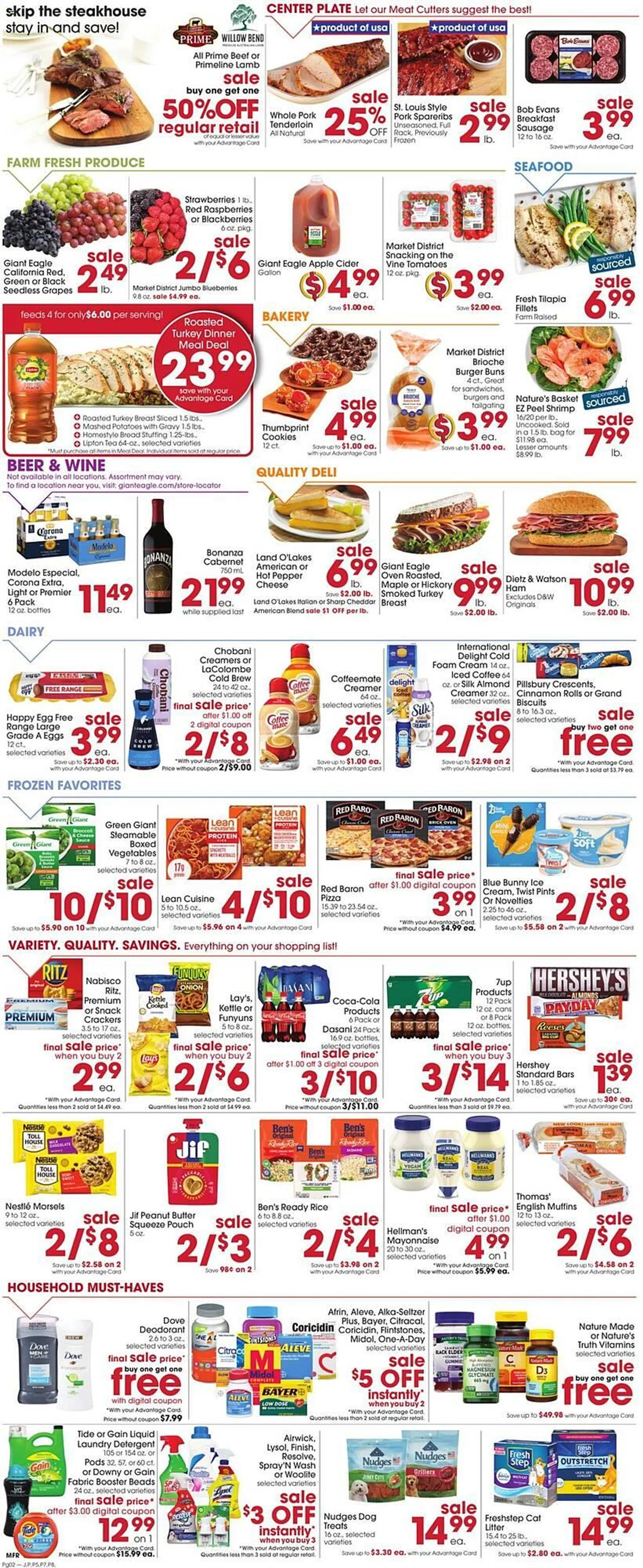 Weekly ad Giant Eagle Weekly Ad from October 3 to October 9 2024 - Page 4