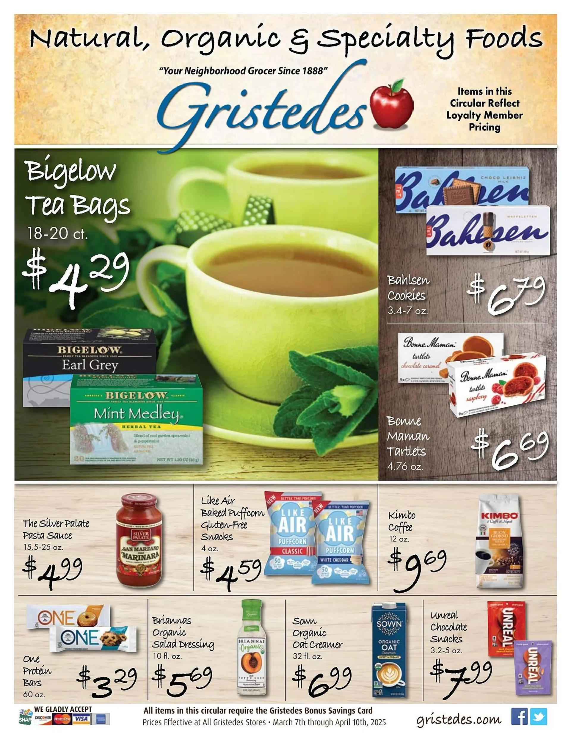 Gristedes Weekly Ad - 1