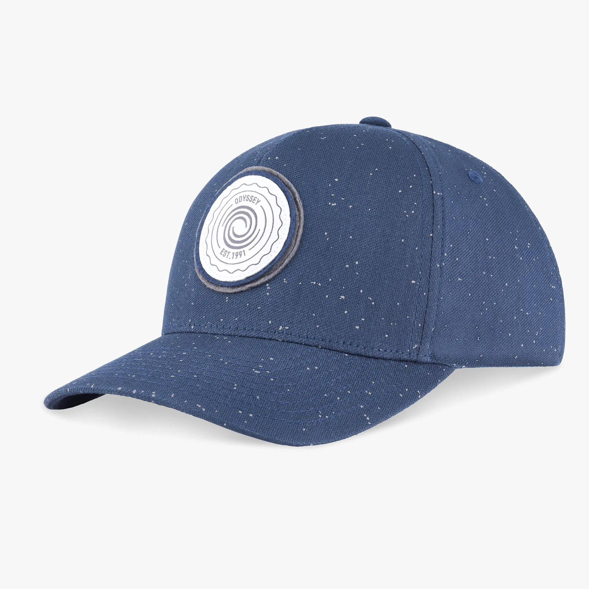 Eclipse Print Snapback Odyssey Swirl Patch Hat by TravisMathew