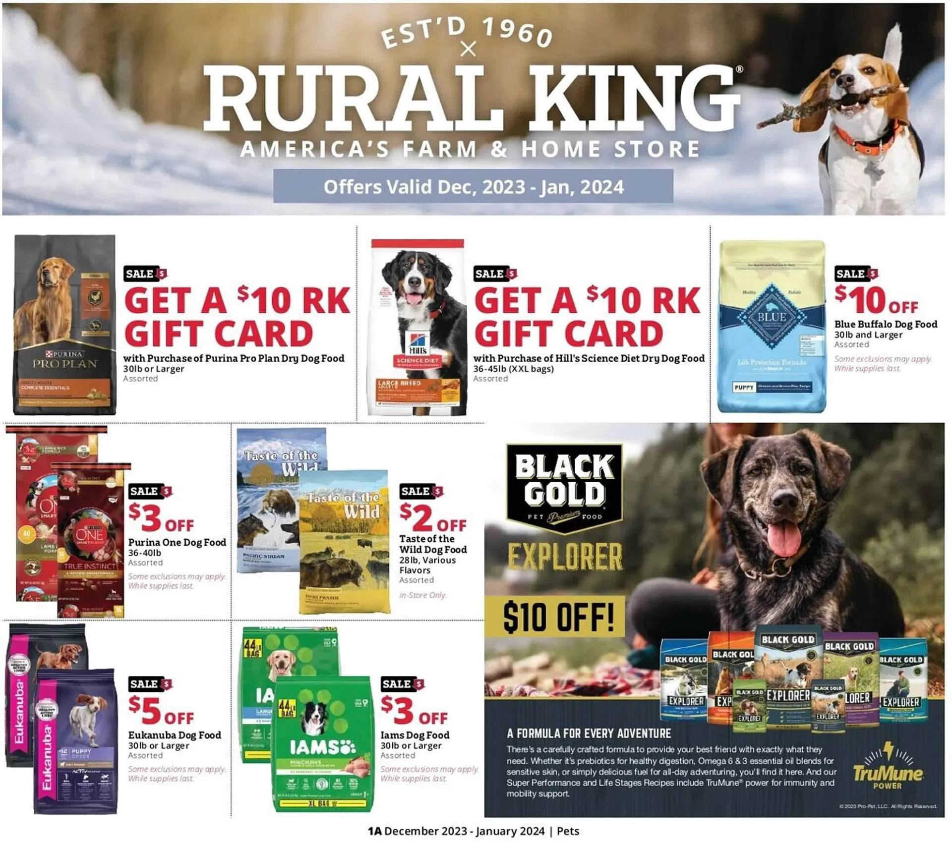 Weekly ad Rural King Weekly Ad from January 22 to January 29 2024 - Page 
